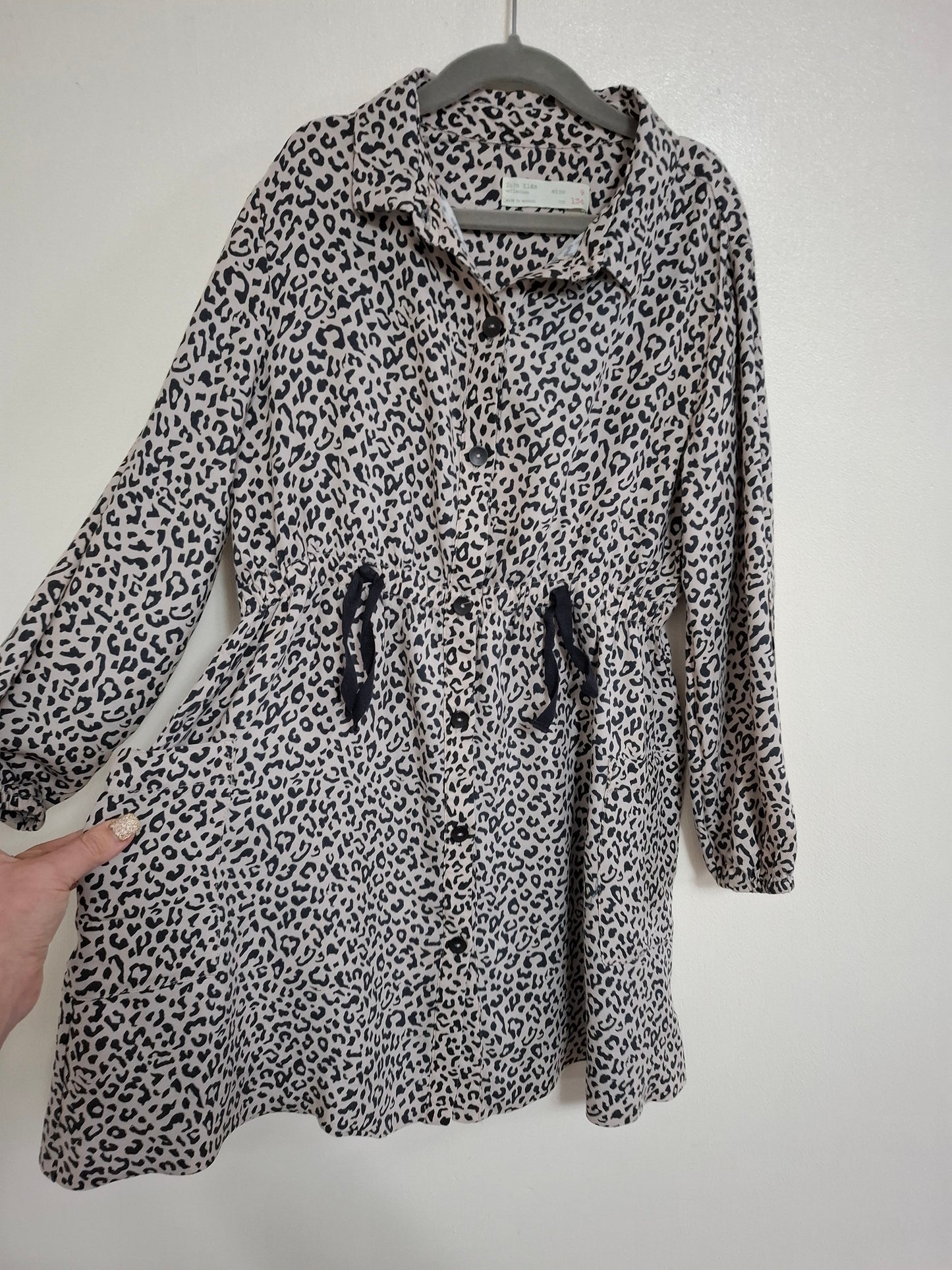 9 Years: Zara Leopard Print Viscose Dress