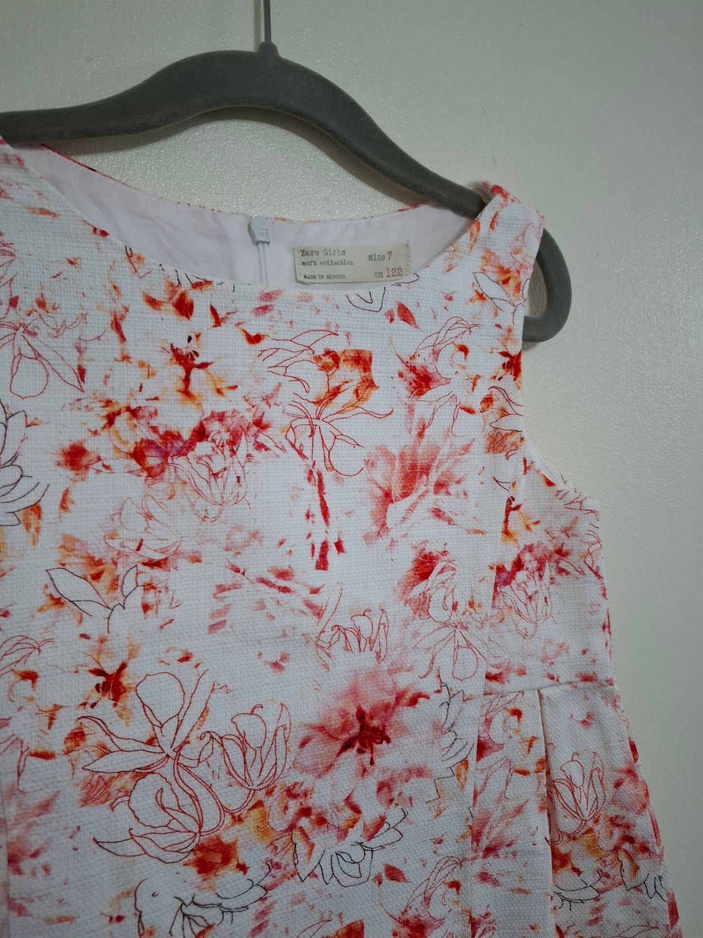 7 years: Zara Linen Summer Dress