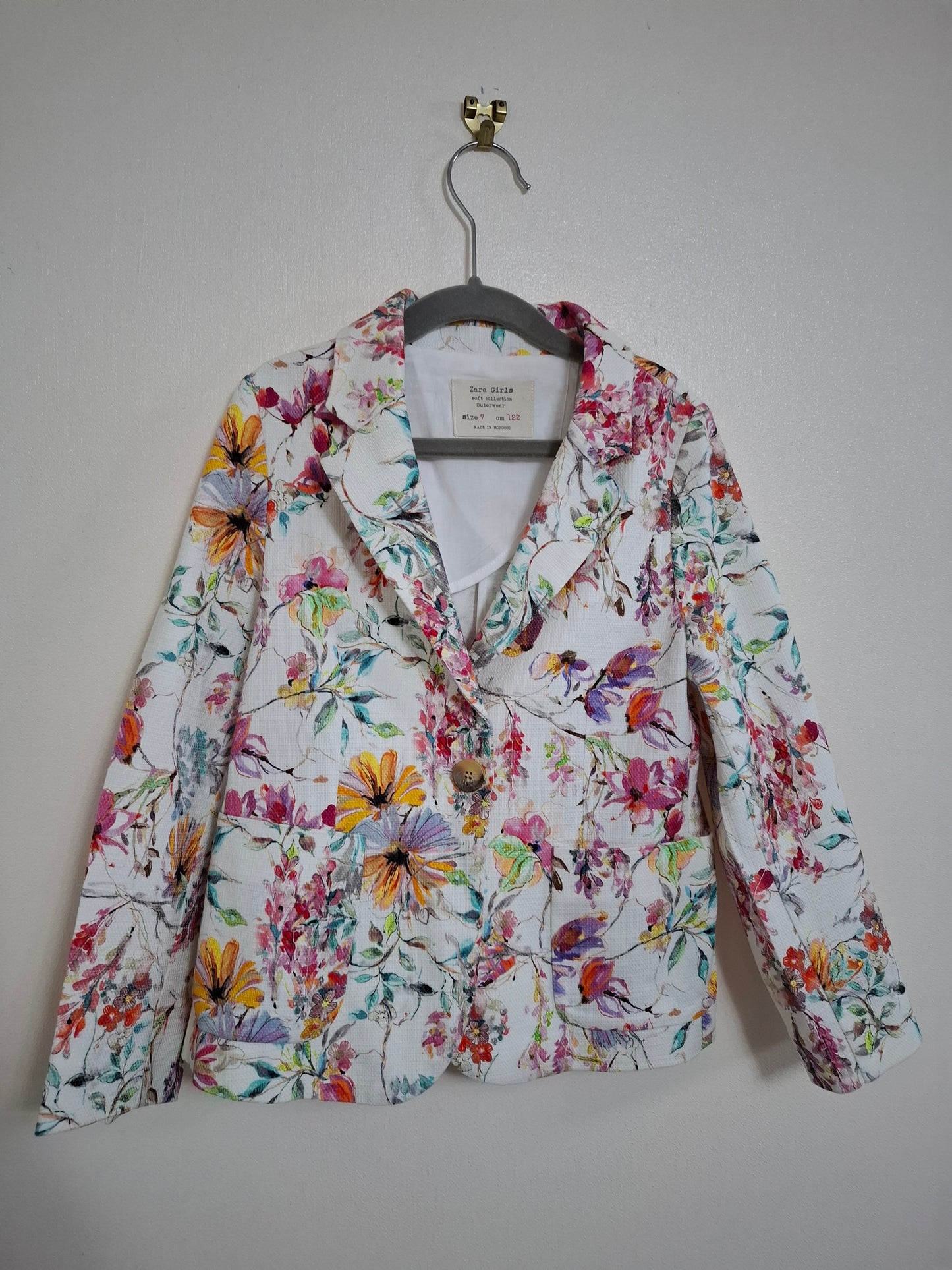 7 Years: Zara Floral Blazer