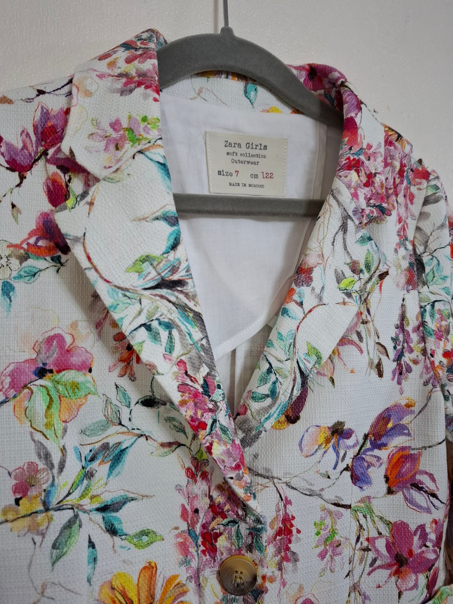 7 Years: Zara Floral Blazer
