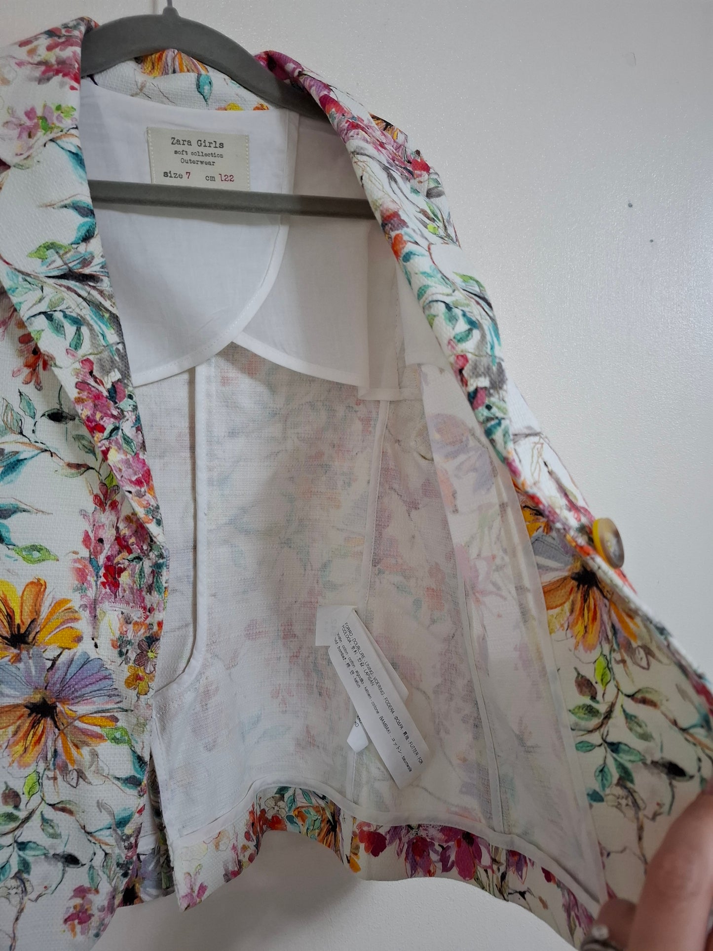 7 Years: Zara Floral Blazer