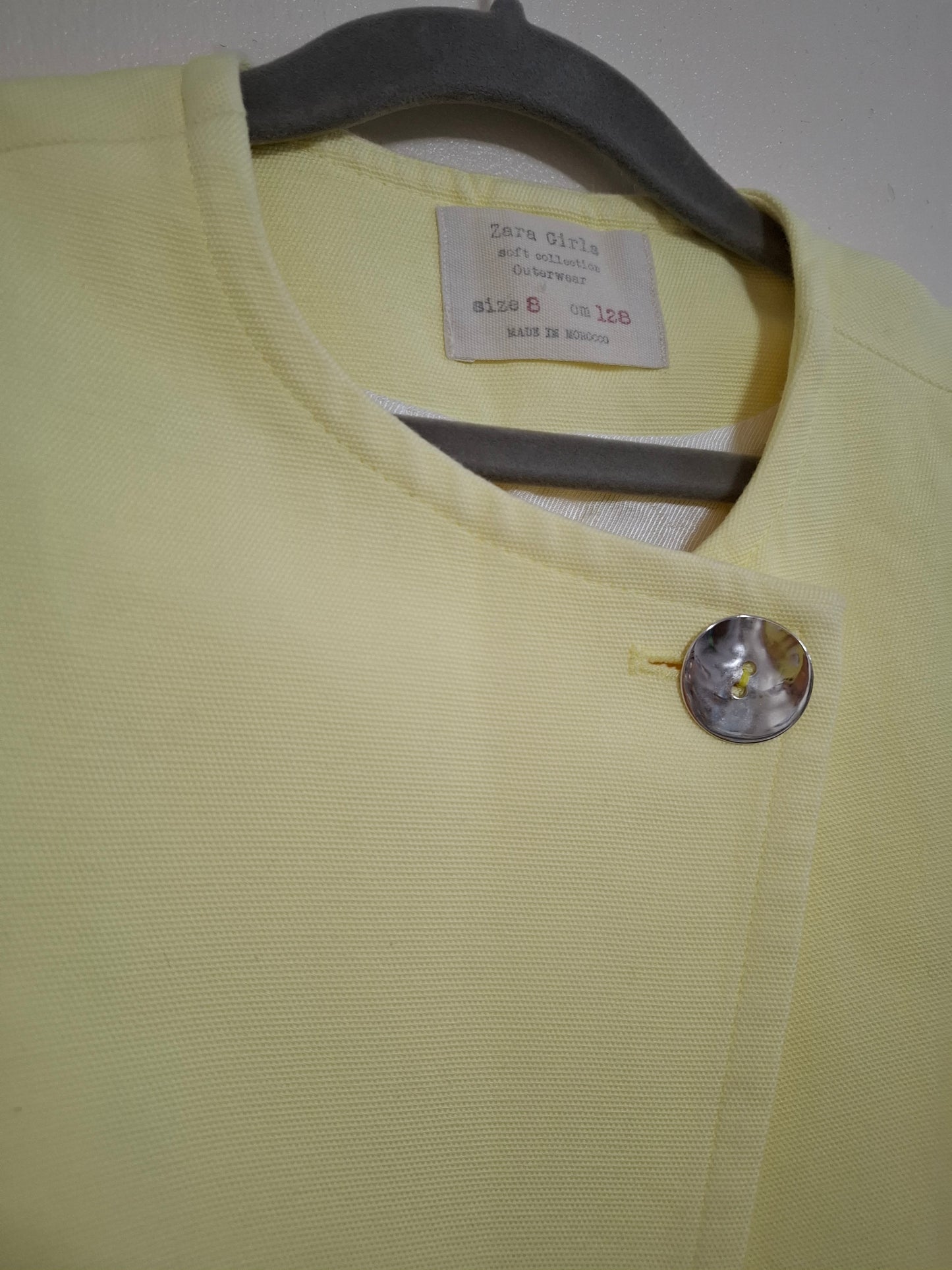 8 years: Immaculate Zara Lemon Blazer