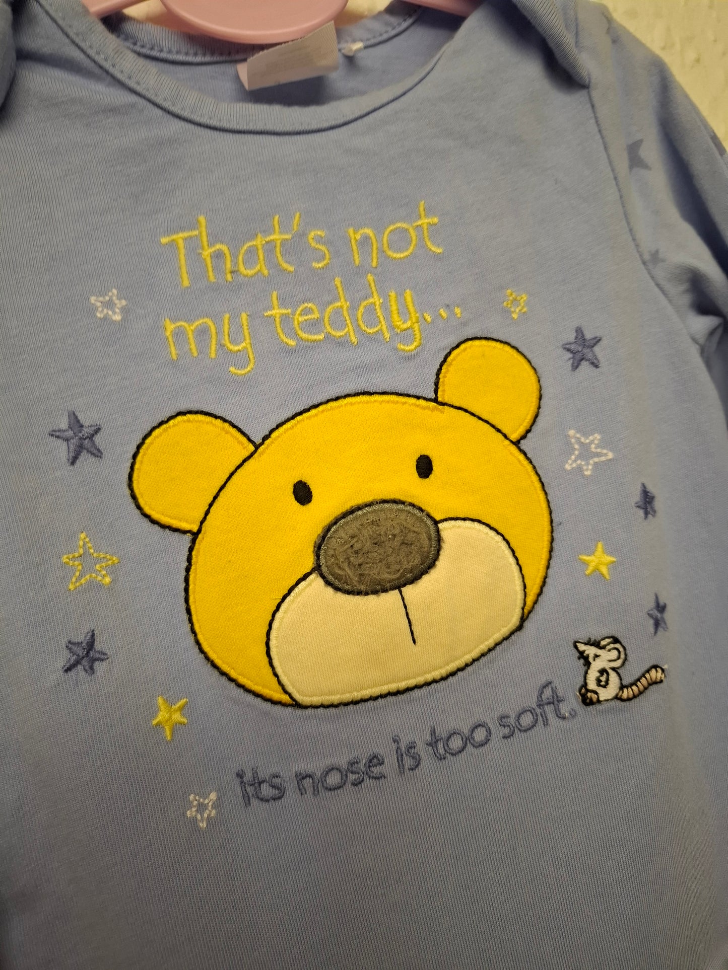 0-3 months: "That's Not My..." Sleepsuit