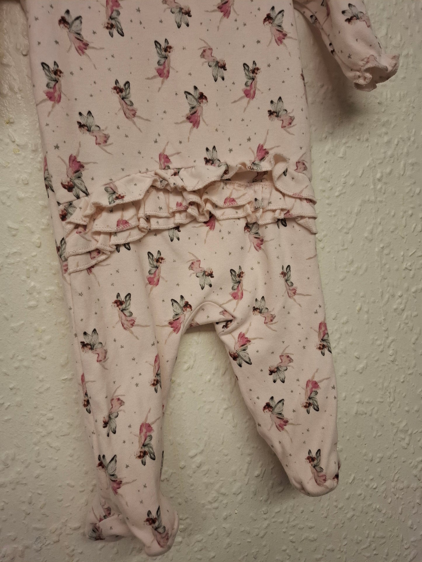 0-3 months: Next Fairy Sleepsuit