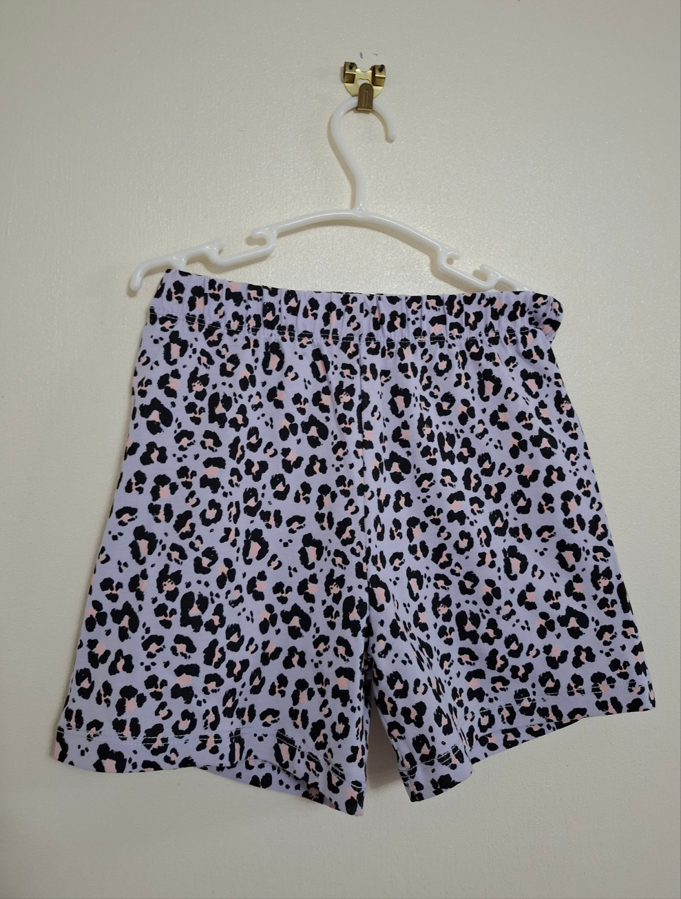 3-4y: As New Purple Leopard Print Set