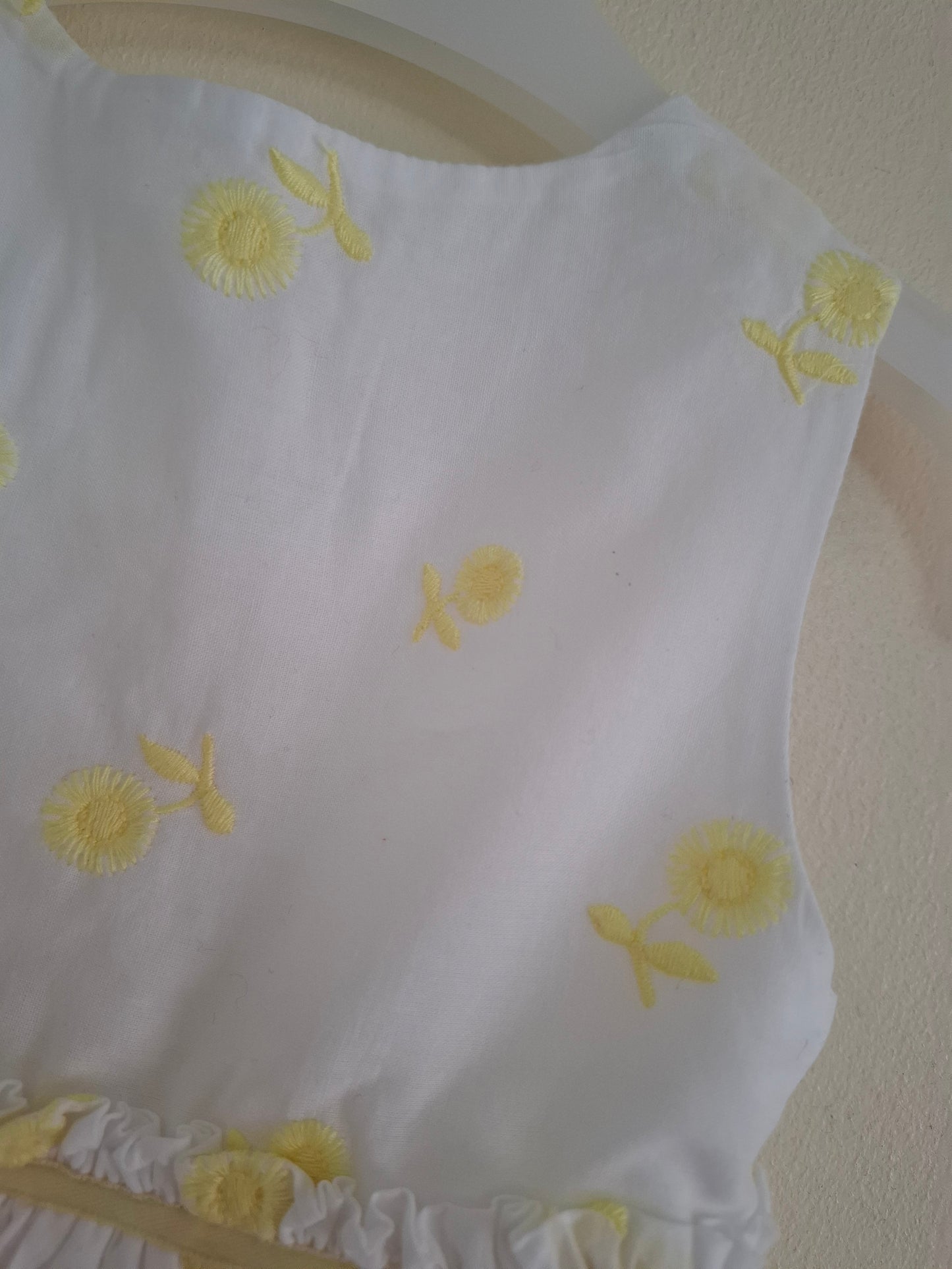 0-3m: Beautiful Embroidered Party Dress