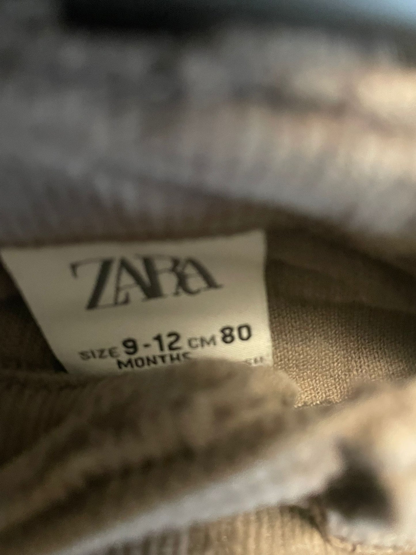 9-12m: Zara Corduroy Trousera