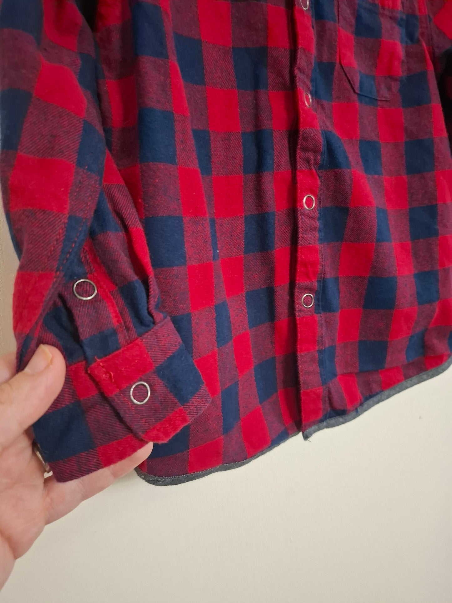 4-5y: Tartan Flannel Shirt