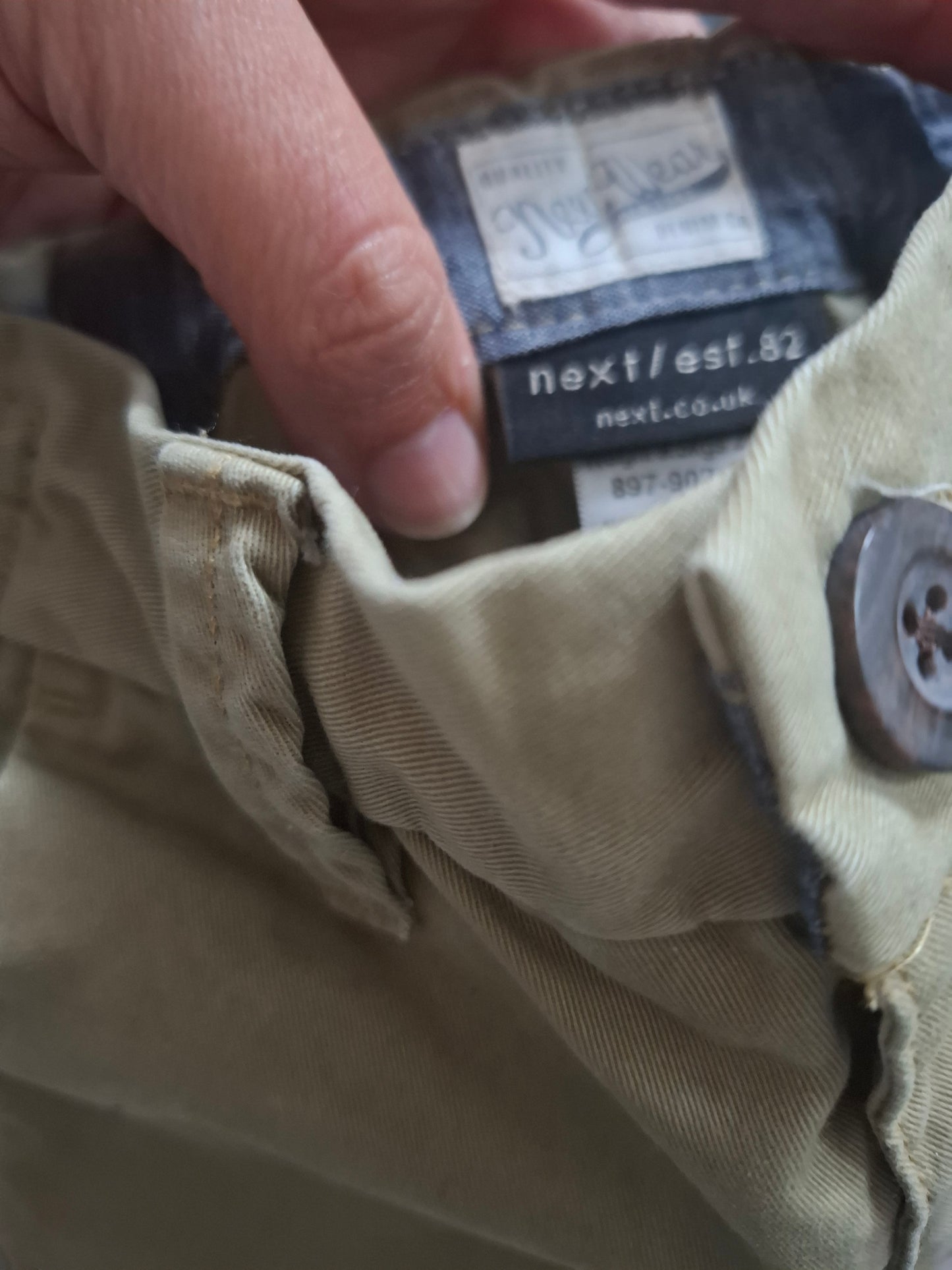 6-9m: Next Chino Shorts