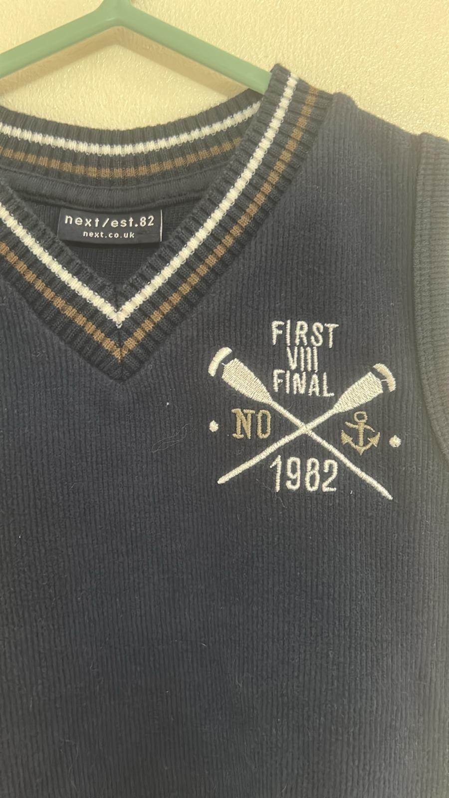 12-18m: Next Knitted Sweater Vest