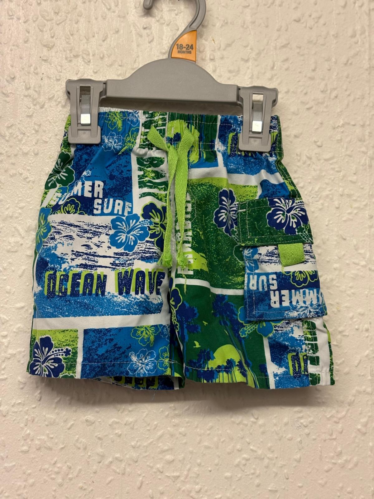 6-12m: Summer Surf Swim Shorts