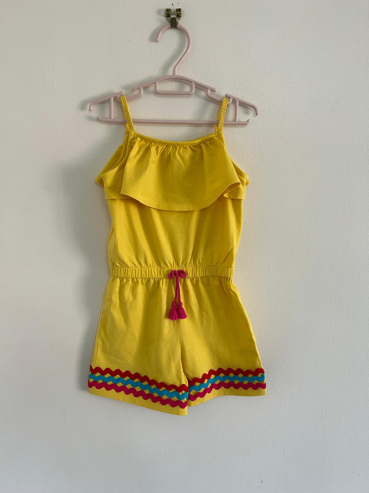 3-4y: Snazzy Cotton Playsuit