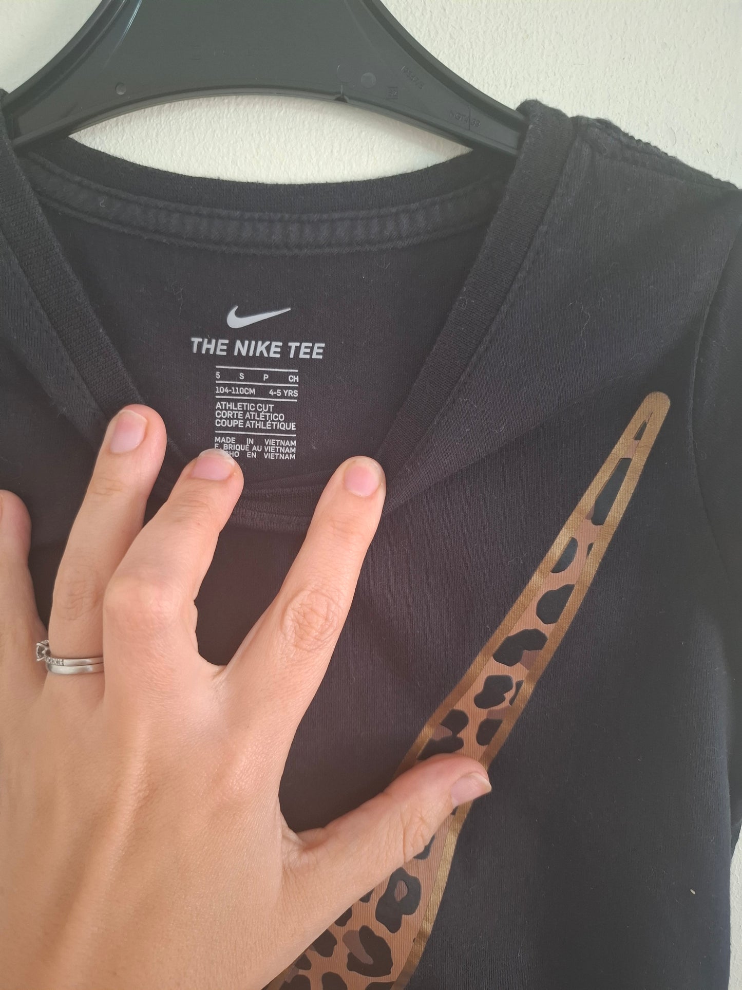 4-5y: Nike Cap Sleeve T-shirt
