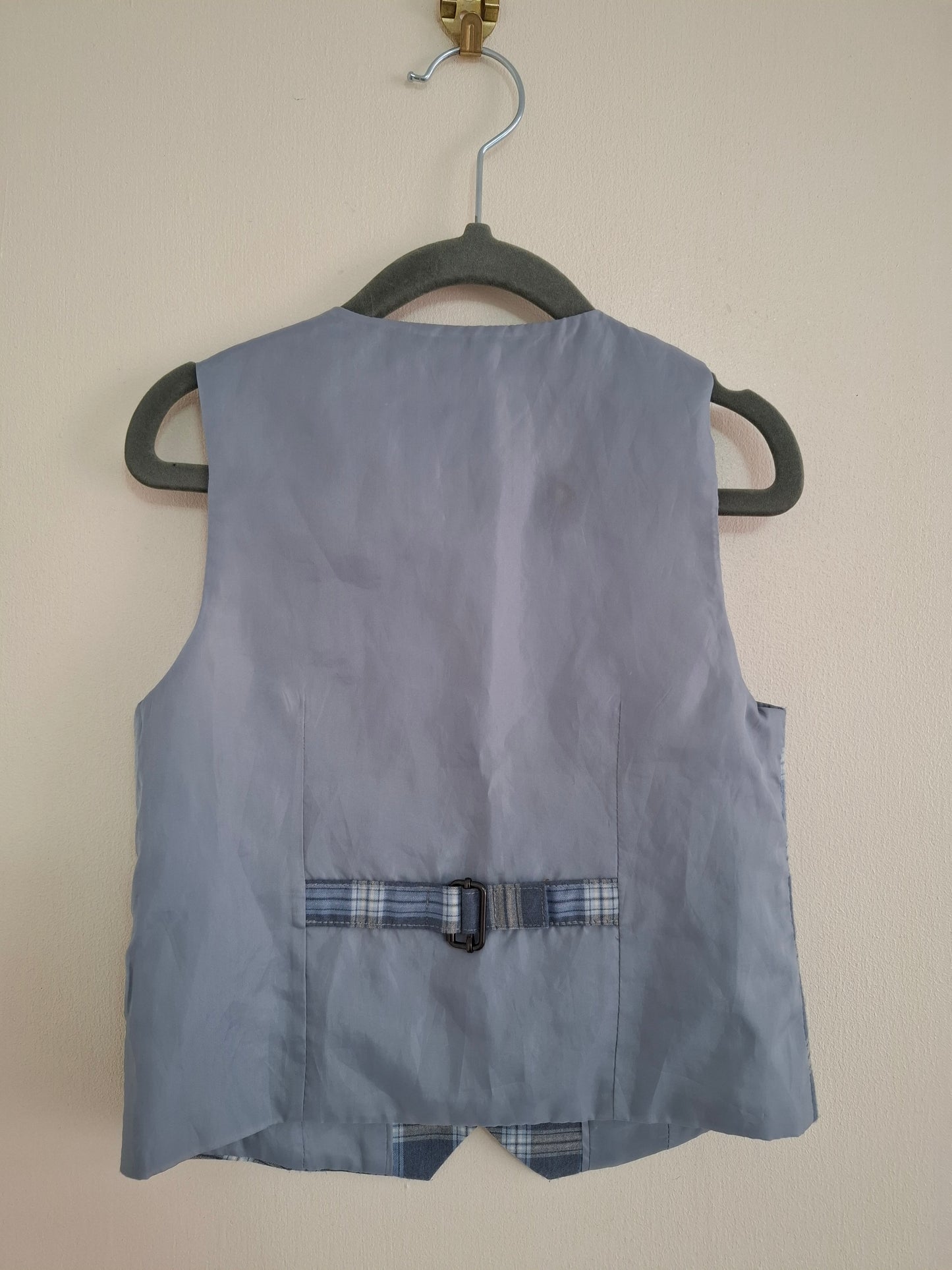 2-3y: Next Chequered Waistcoat