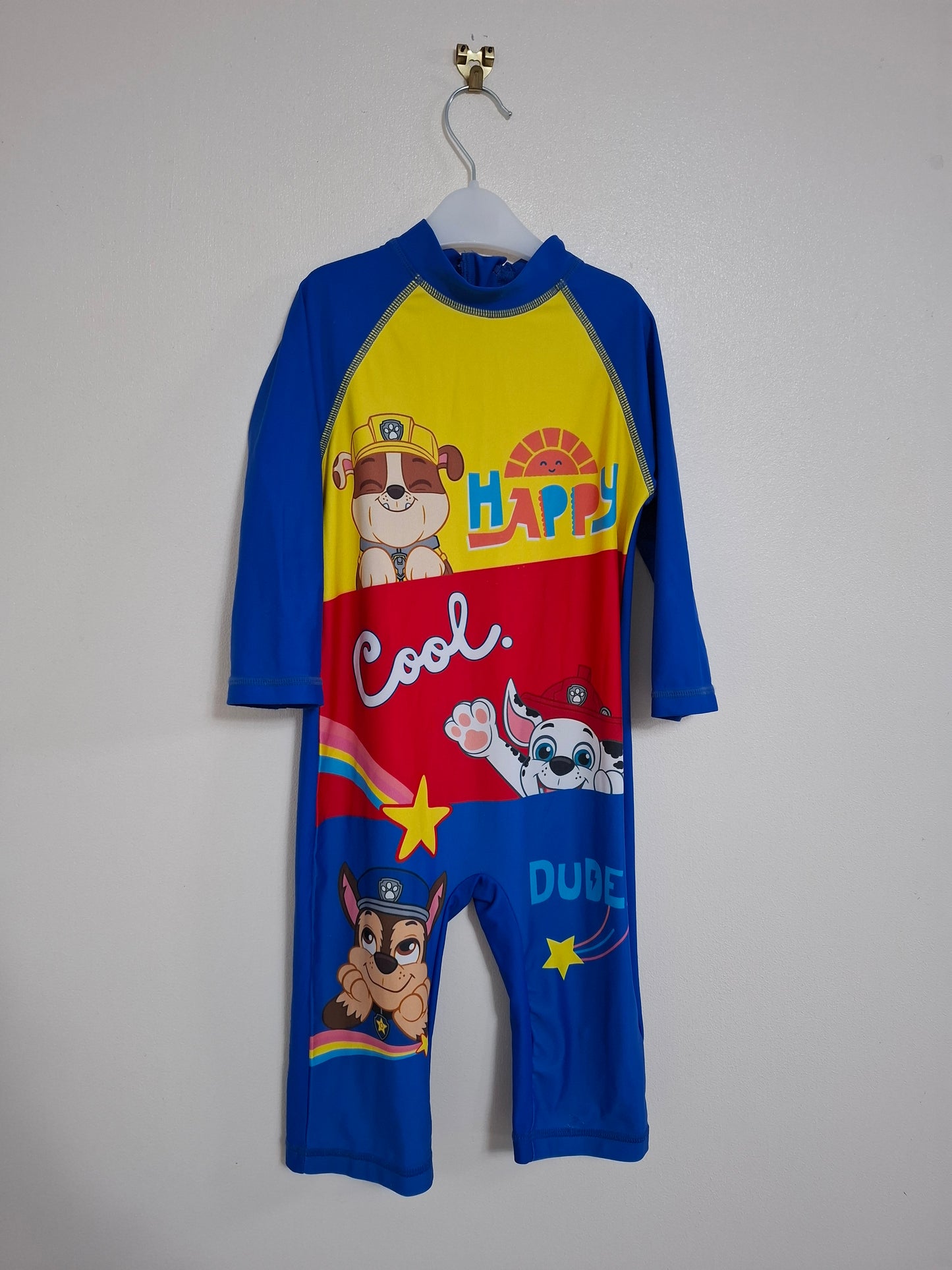 4-5y: Paw Patrol All-in-one Swimsuit