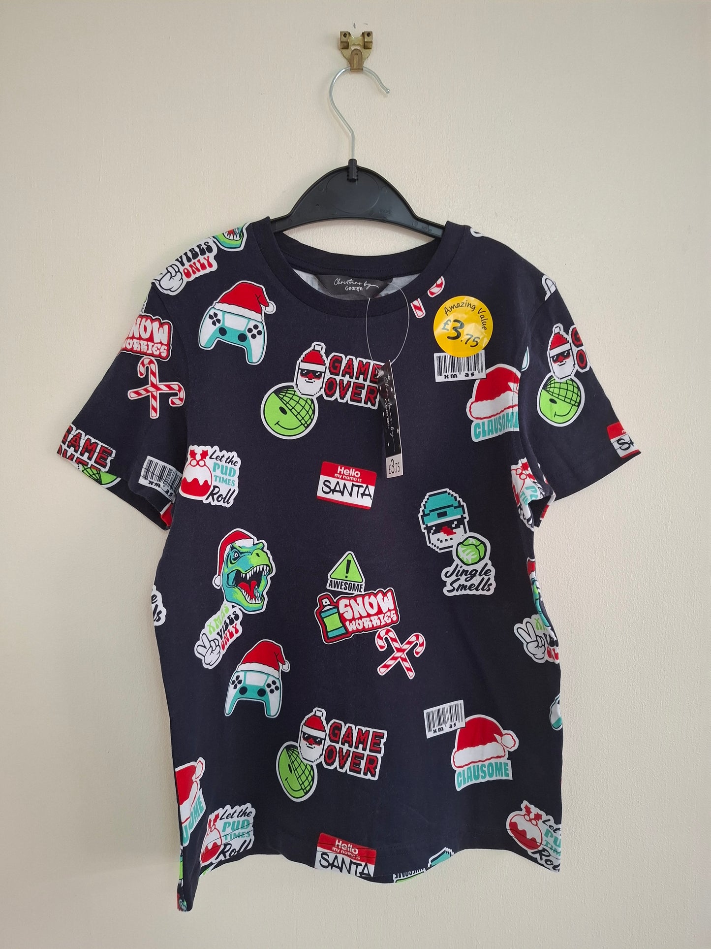 8-9y: Boys Festive T-shirt