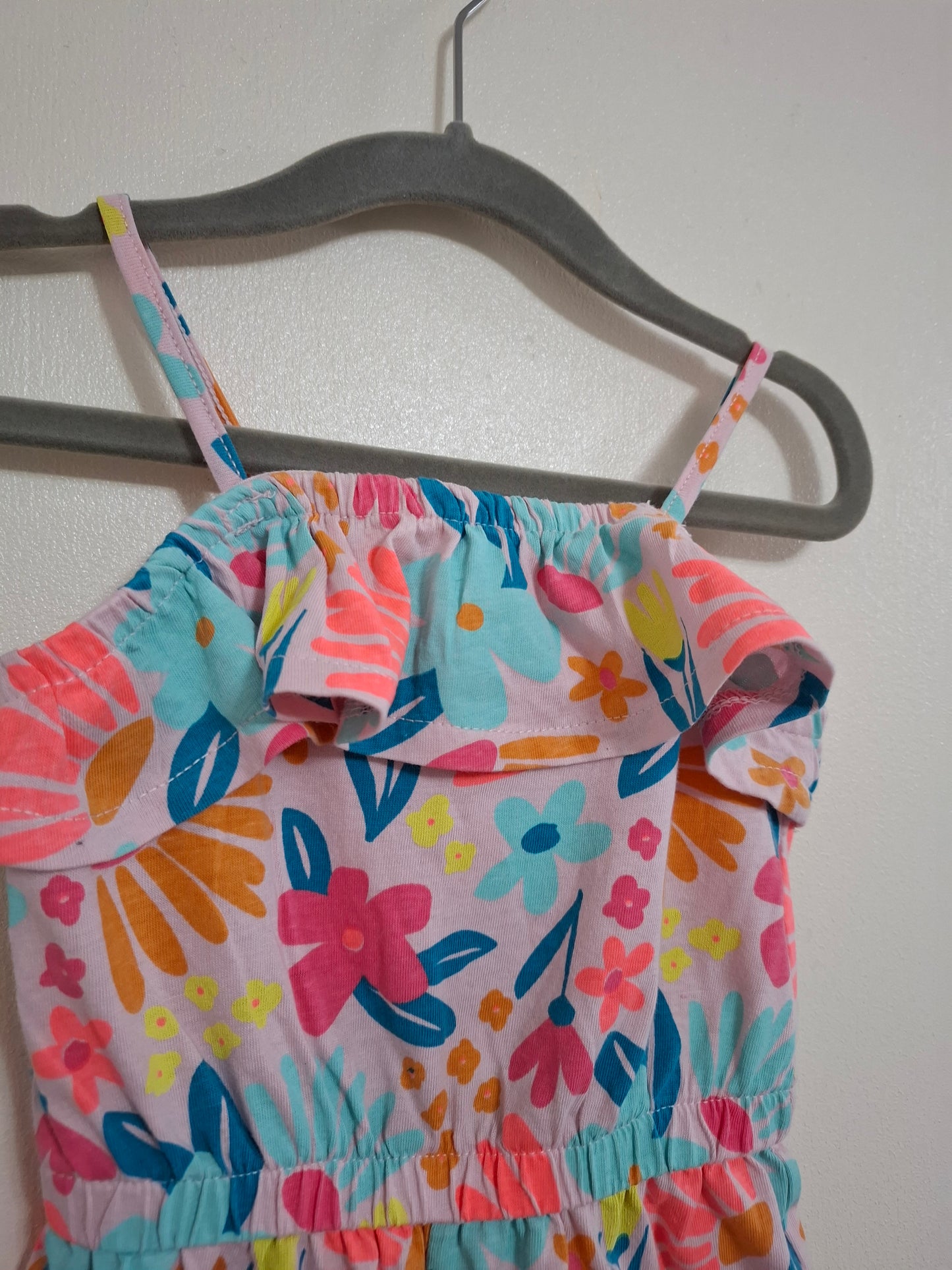 9-12m: Bright Cotton Playsuit