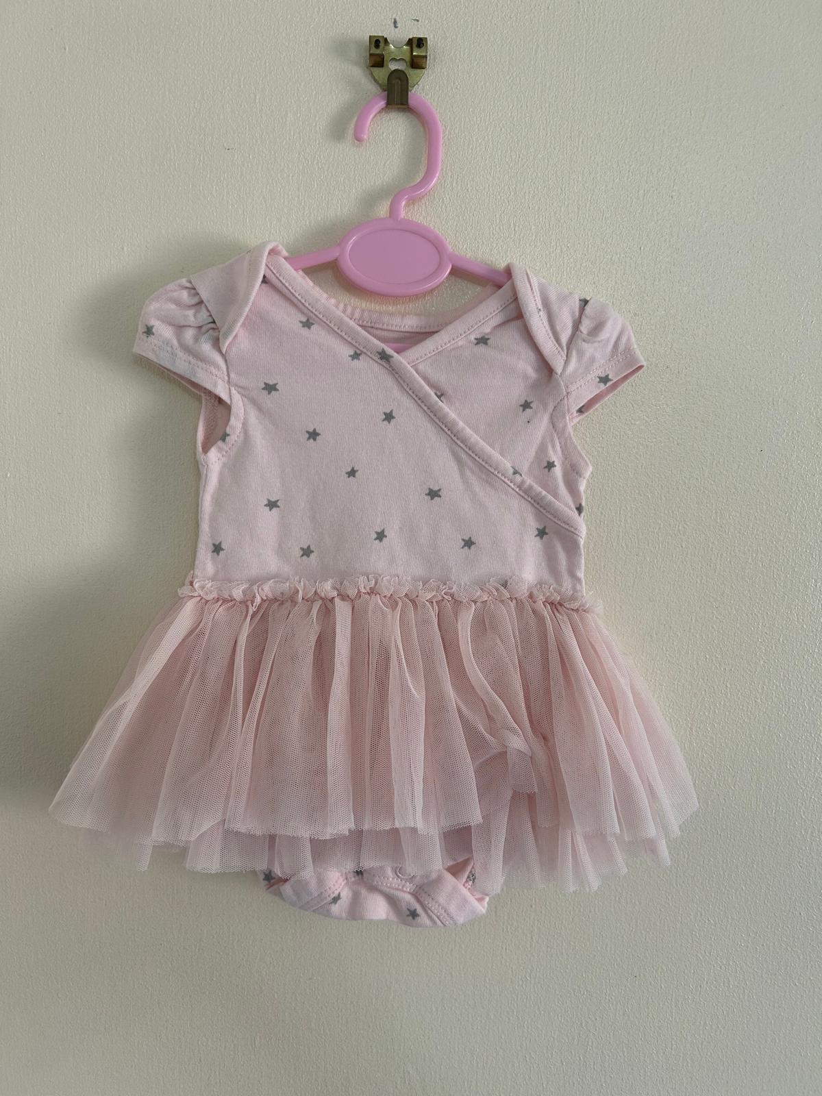 Tiny Baby: Pale Pink Tutu Vest