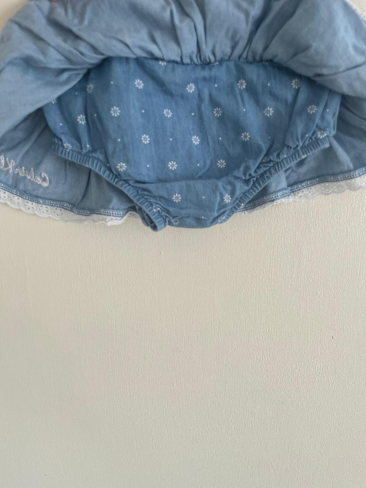 12m: Calvin Klein Soft Denim Romper