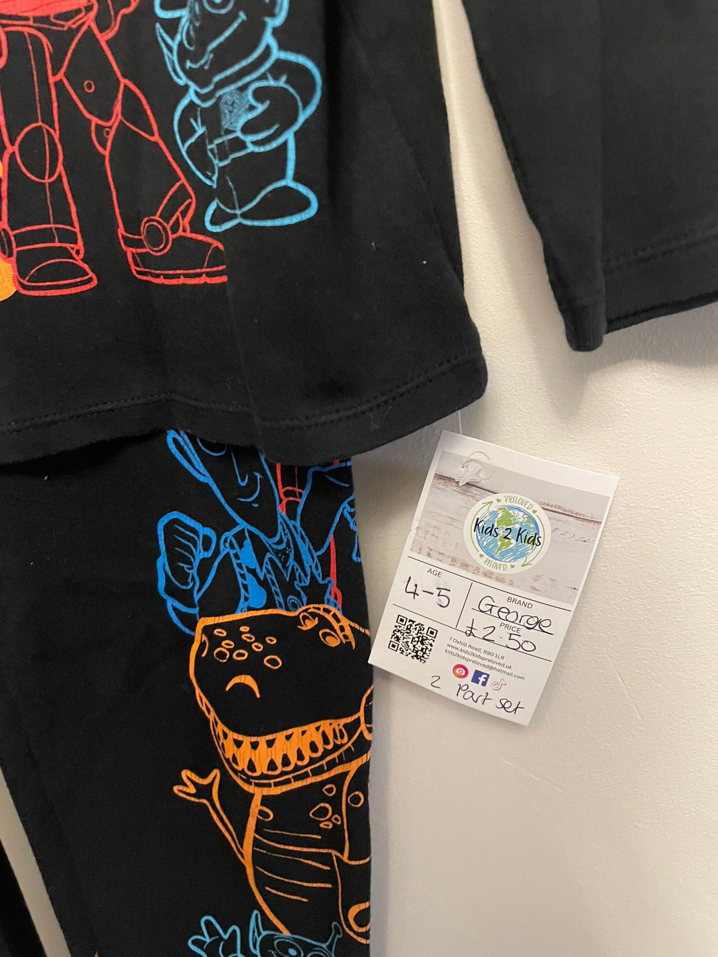 4-5y: Toy Story Pyjamas