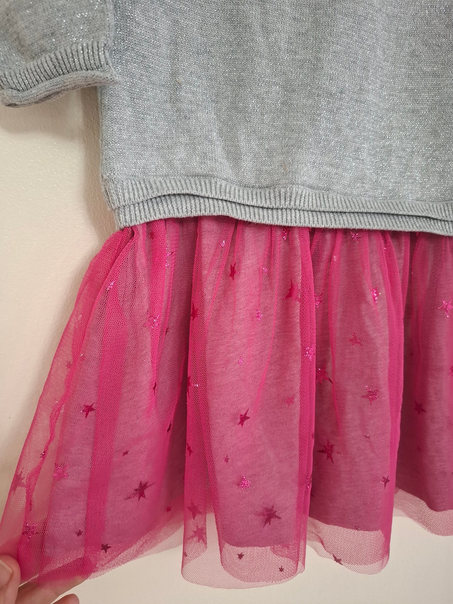 4y: Hatley Sparkly Knitted Dress