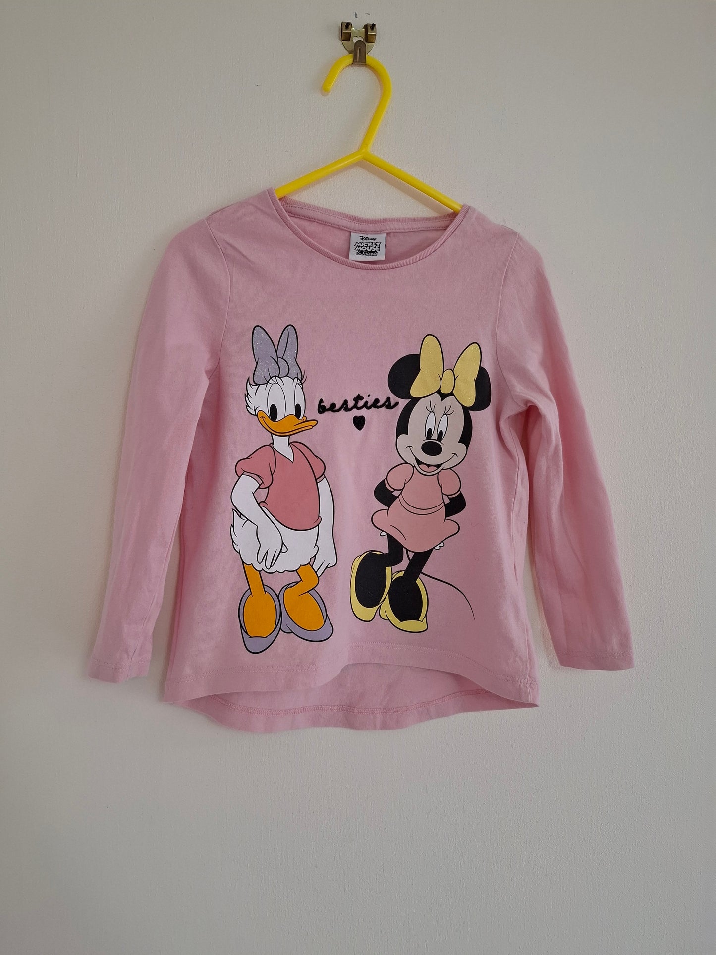 2-3y: Minnie & Daffy Long Sleeved Top