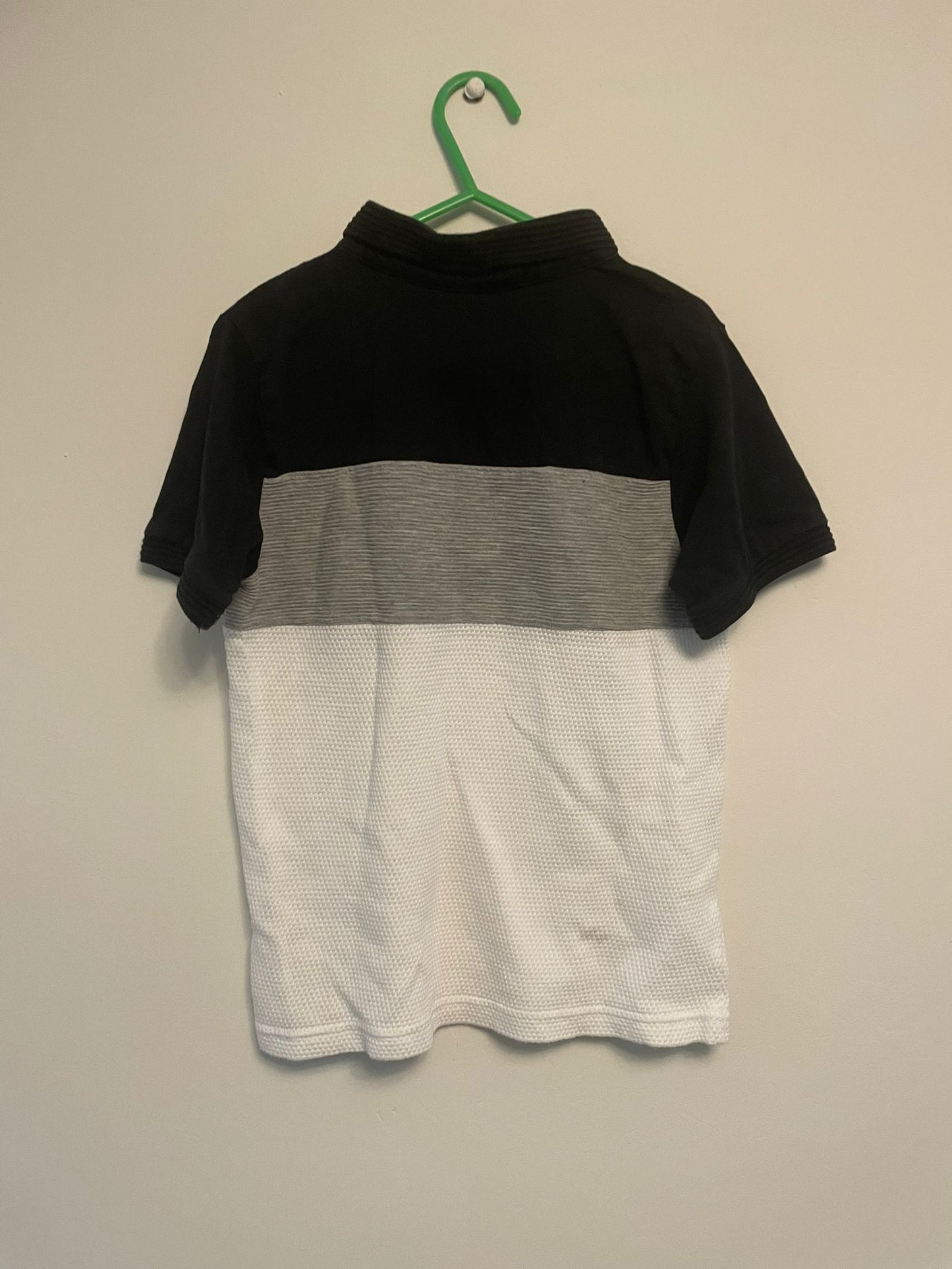 6-7y: Textured Polo Shirt