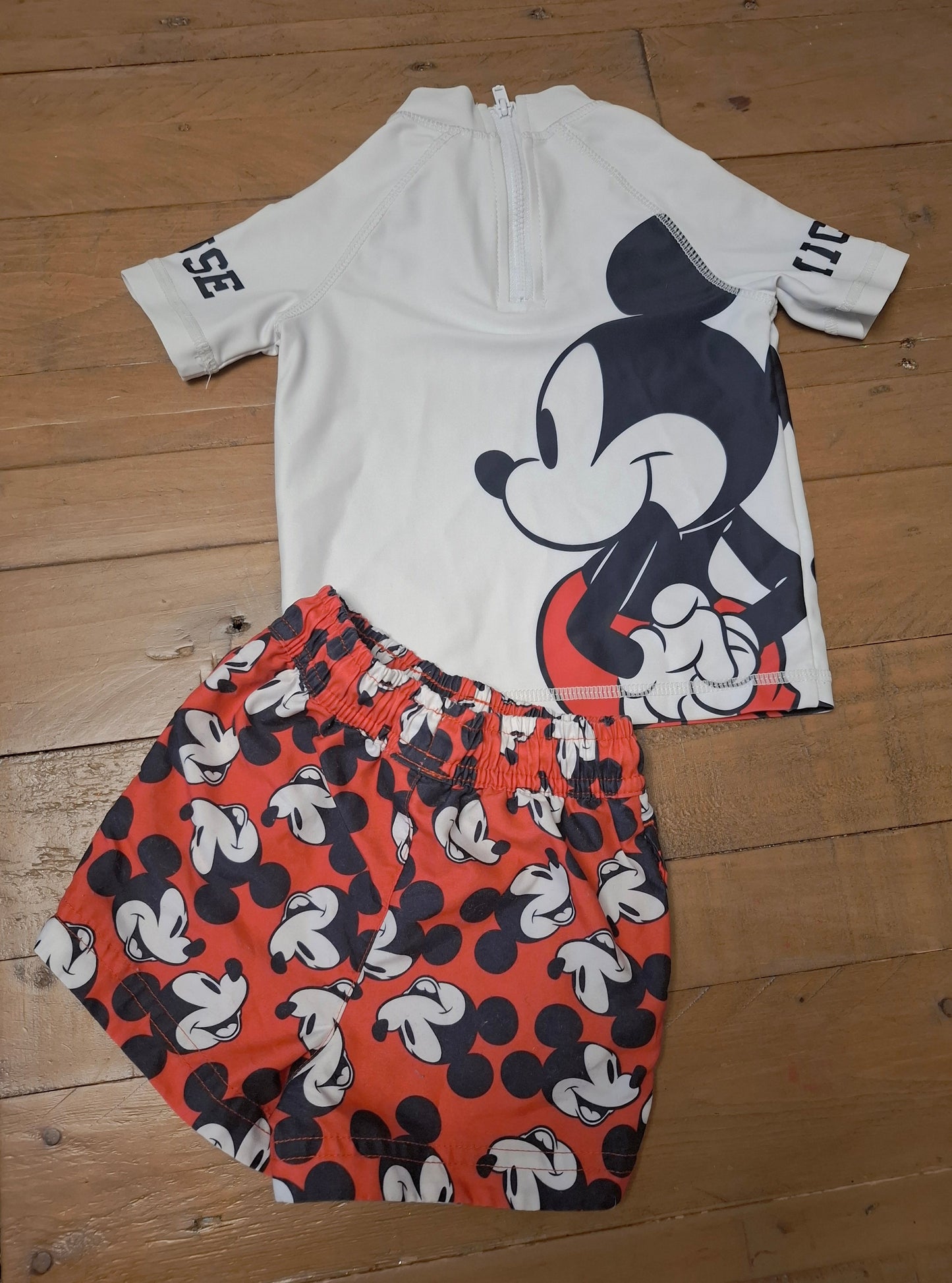 6-9m: Next Mickey Mouse Swimming Shorts Set
