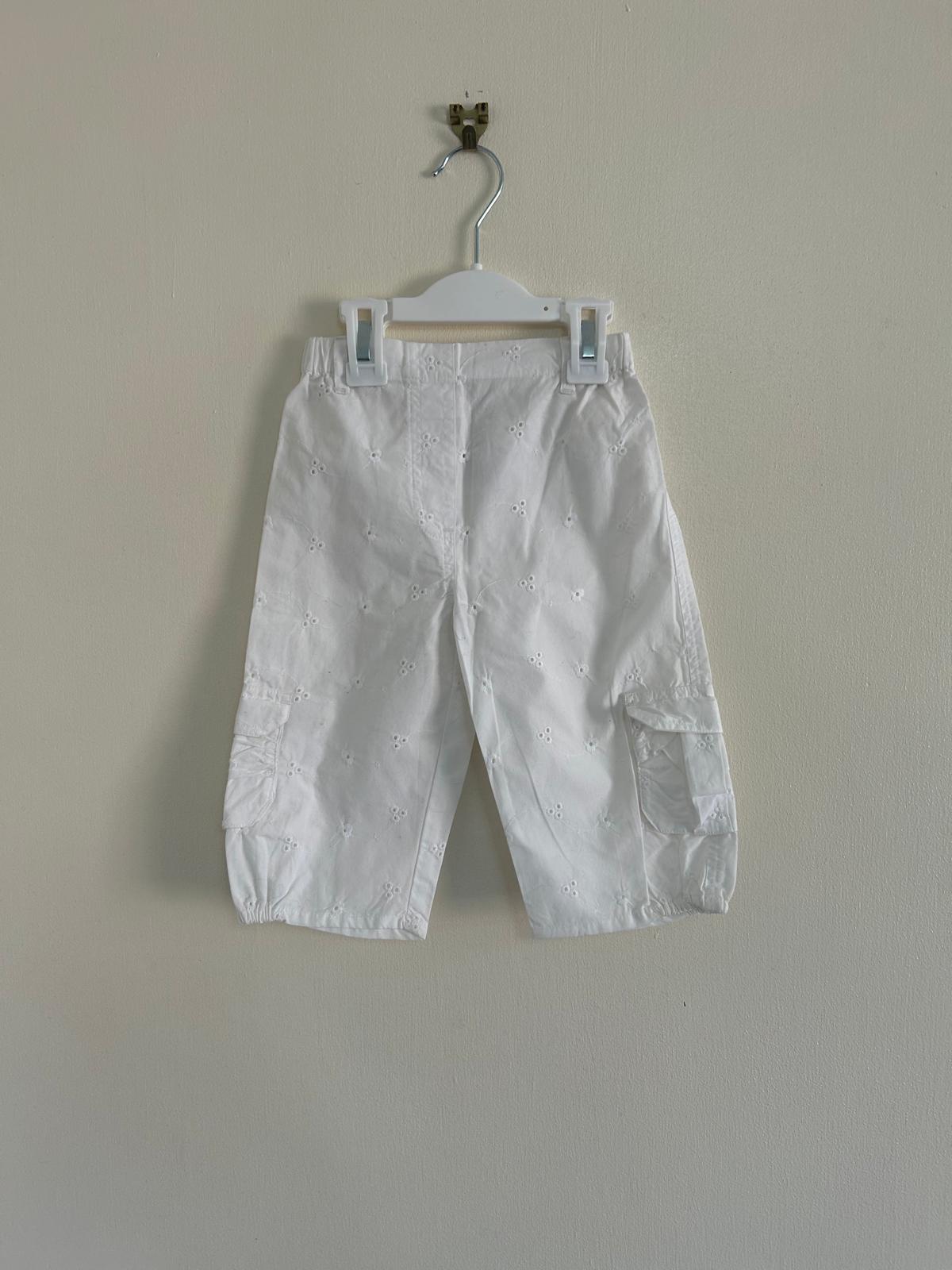 9-12m: M&S Cotton Combat Trousers