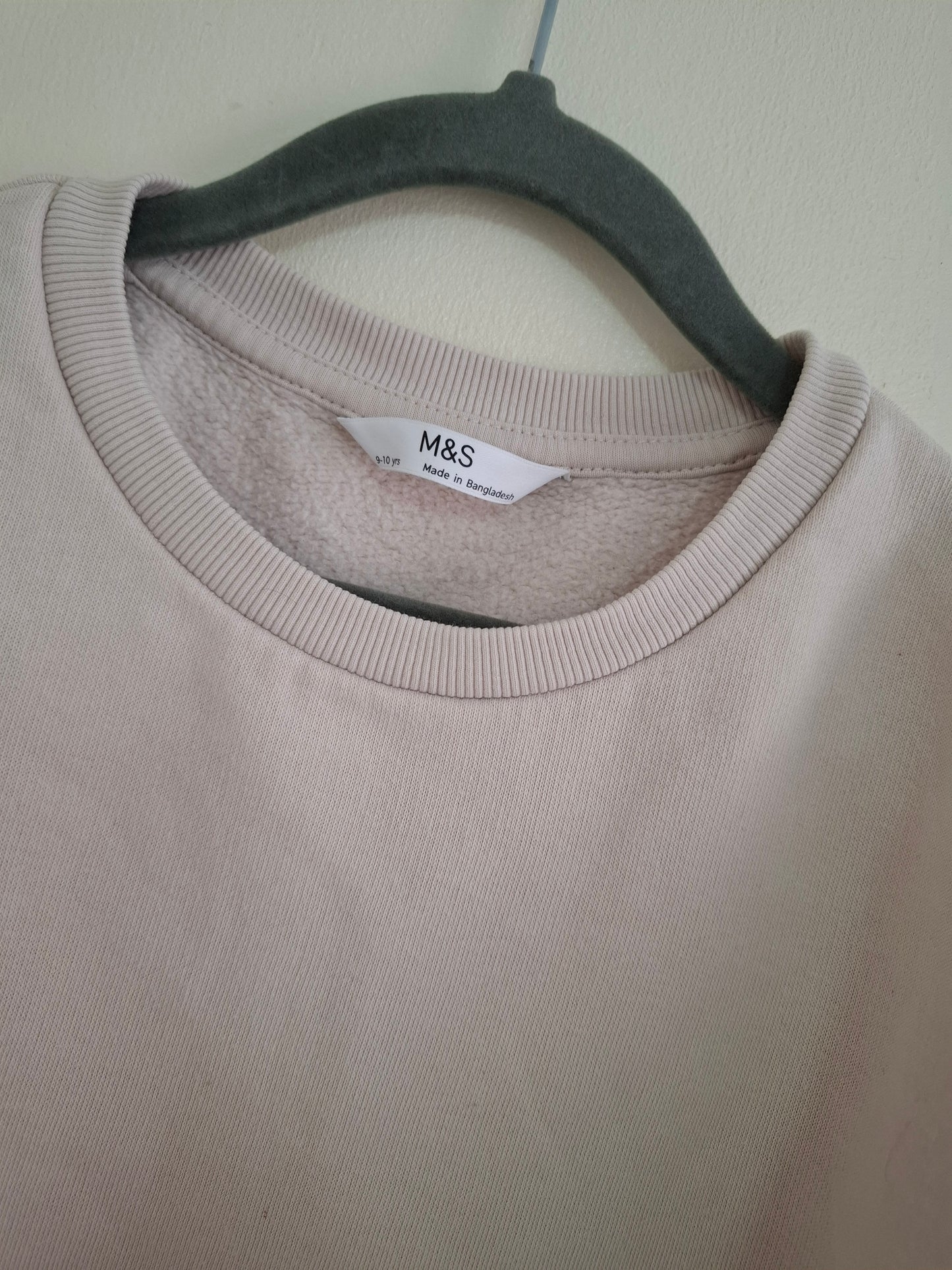 9-10y: M&S Beige Jumper