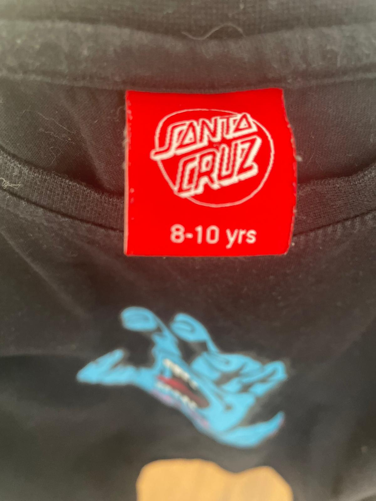 8-10y: Santa Cruz Screaming Hand T-shirt