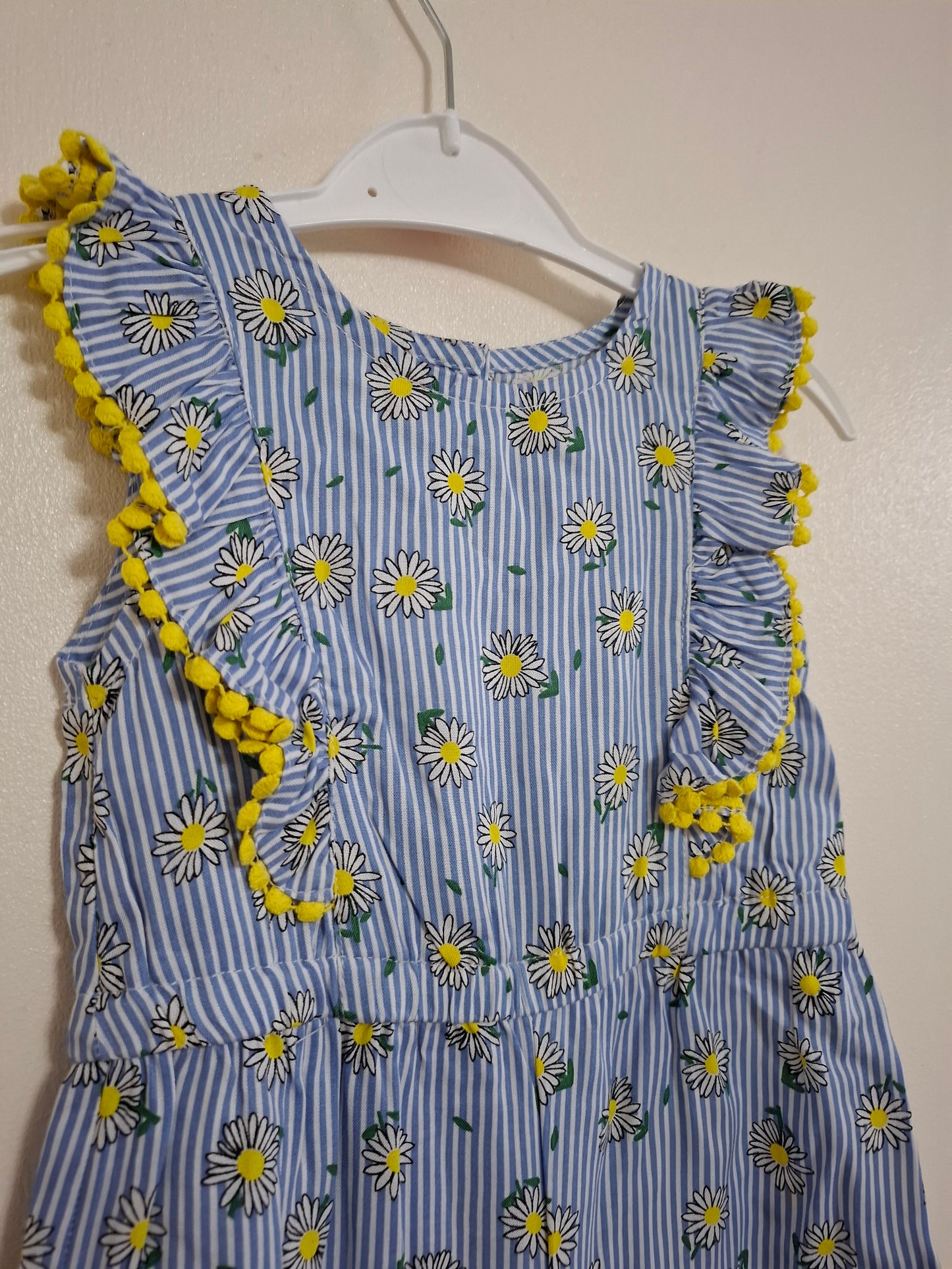 9-12: Viscose Daisy Playsuit