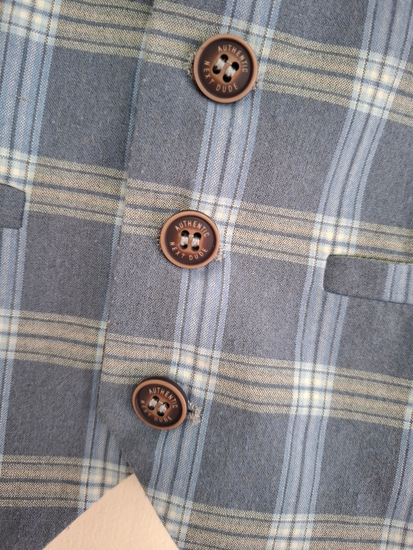 2-3y: Next Chequered Waistcoat