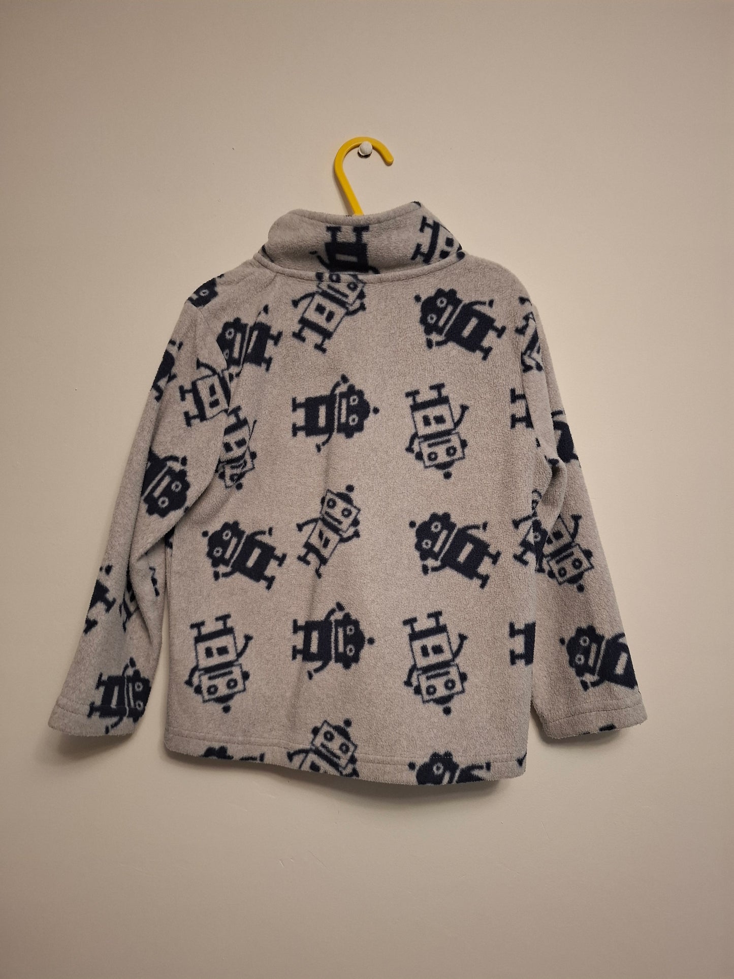 4-5y: Robot Thin Fleece