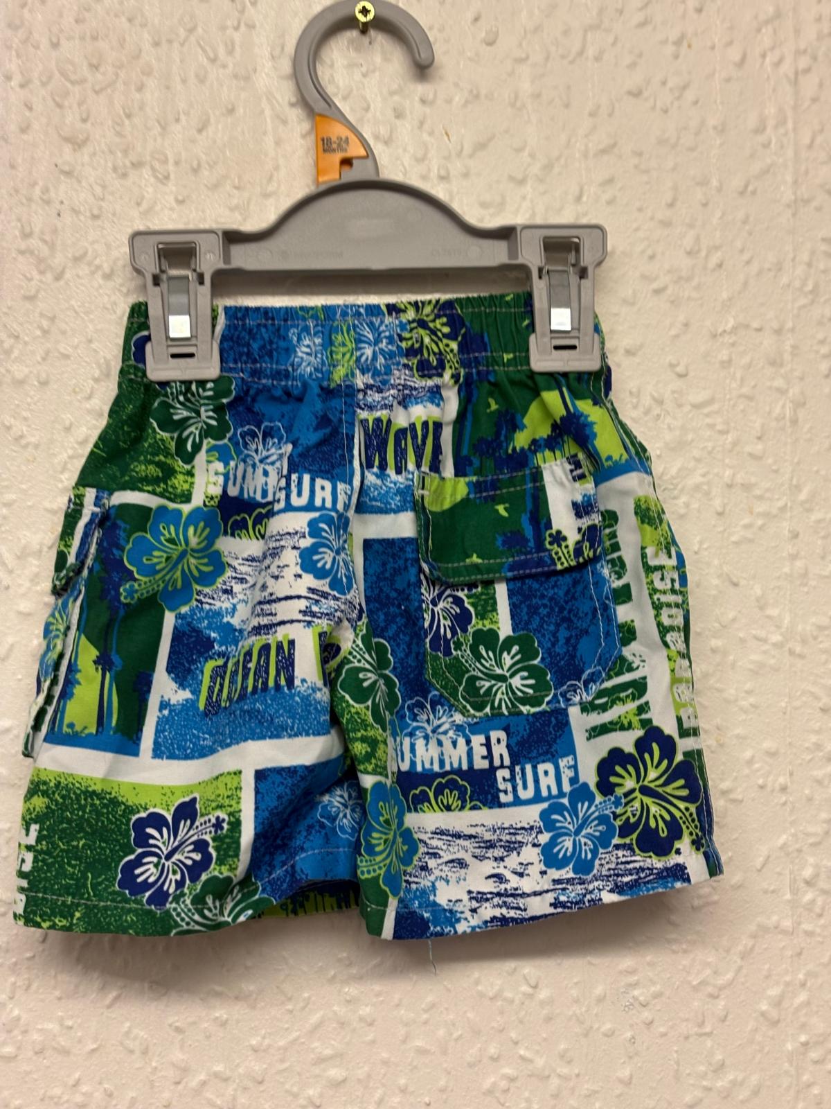 6-12m: Summer Surf Swim Shorts