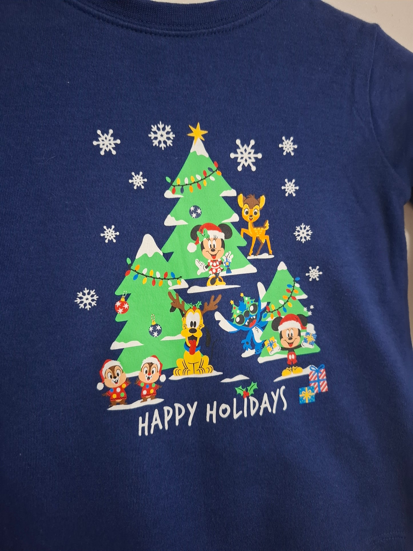9-12m: Navy Christmas Pyjamas
