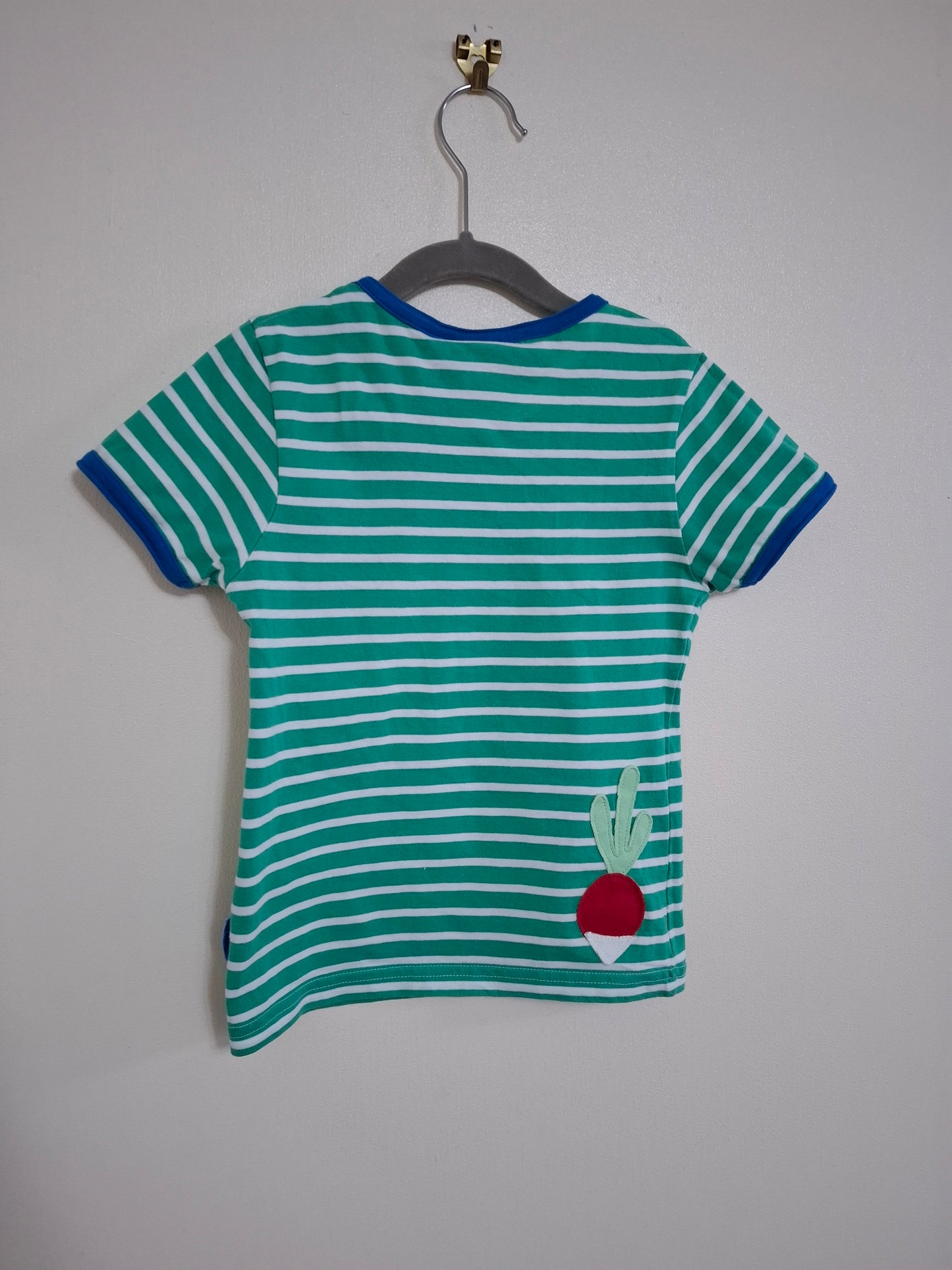 4-5y: Toby Tiger Applique T-shirt