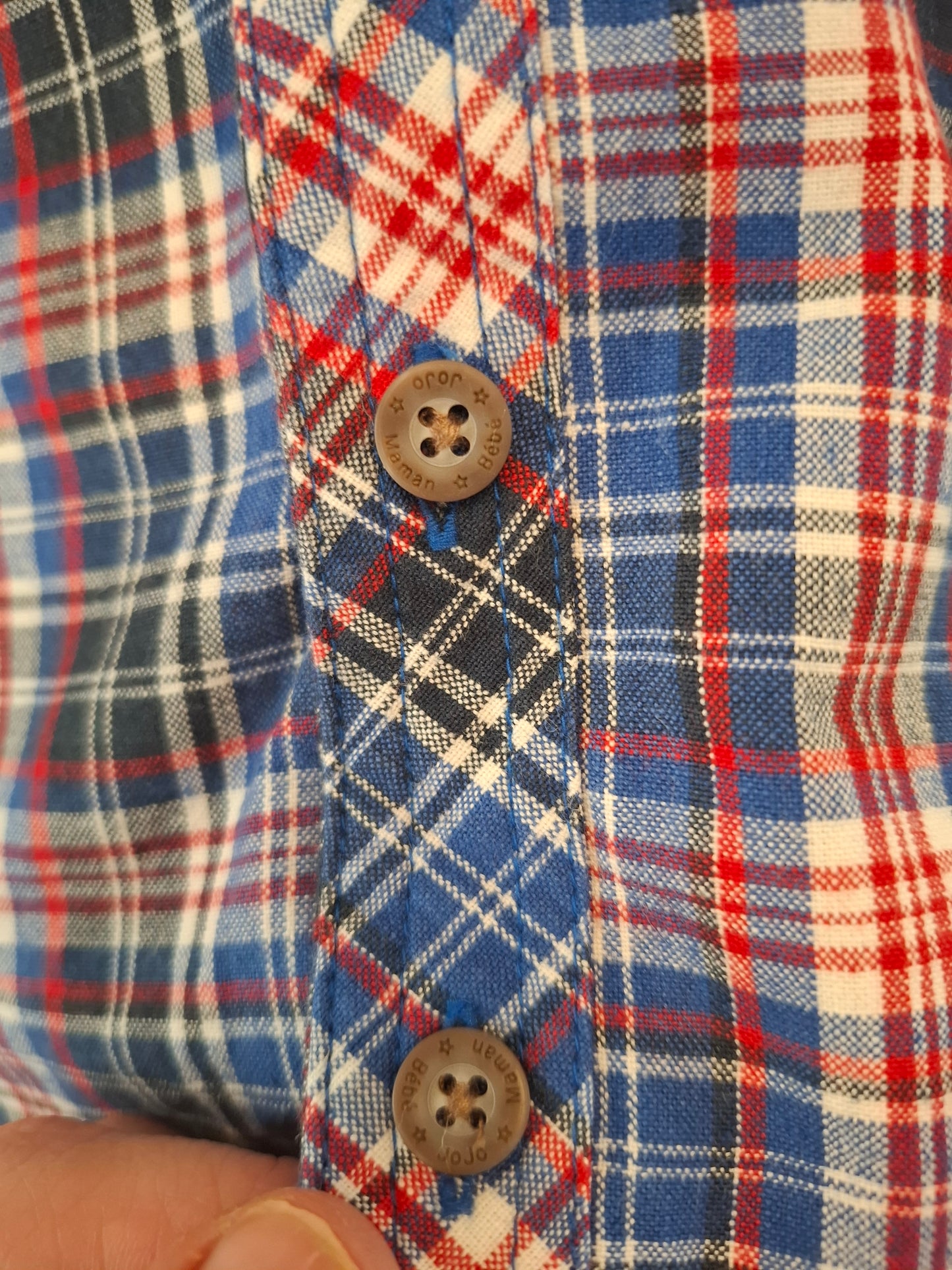 2-3y: Jojo Chequered Shirt