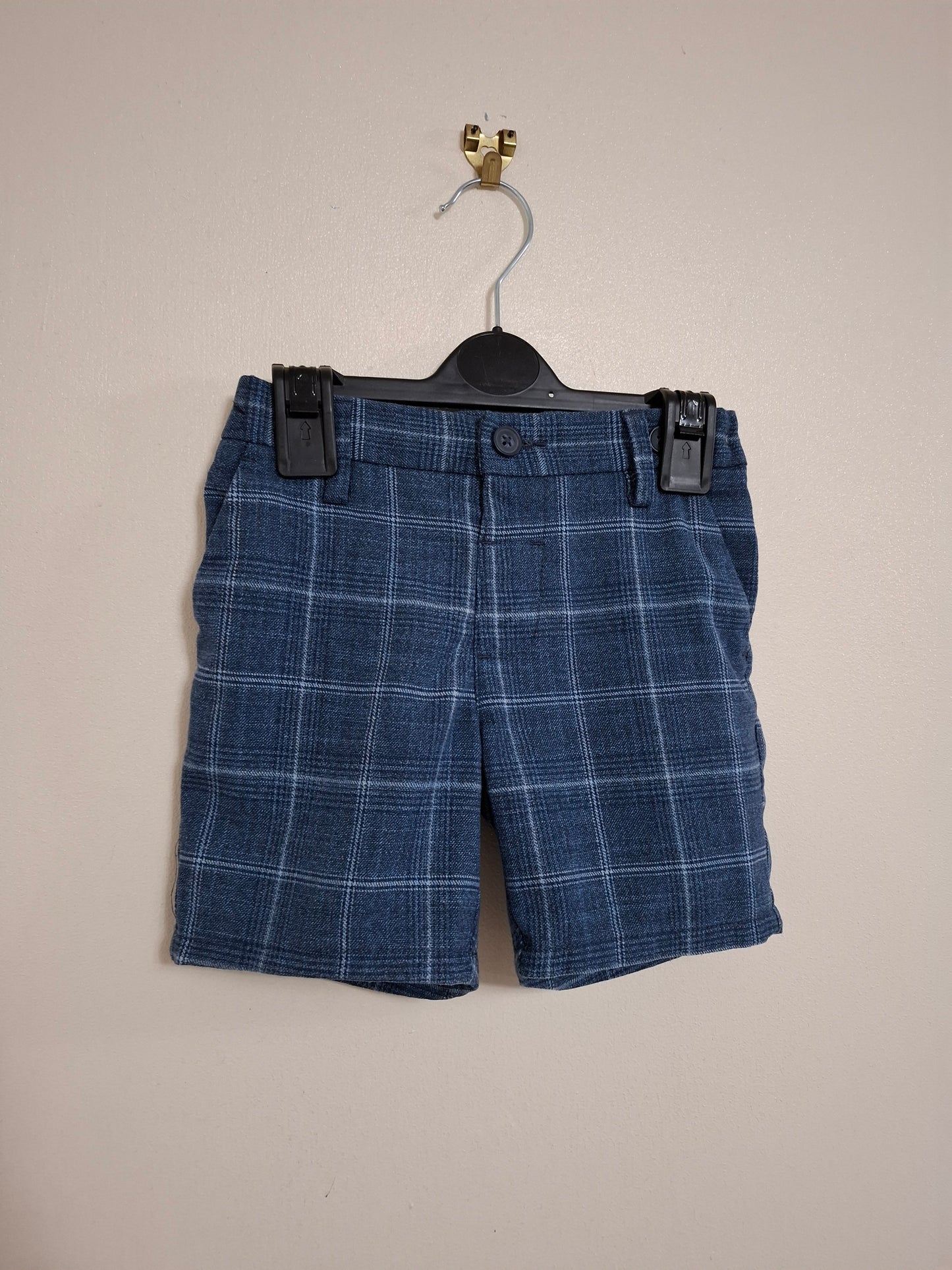 2-3y: Next Tartan Cotton Shorts