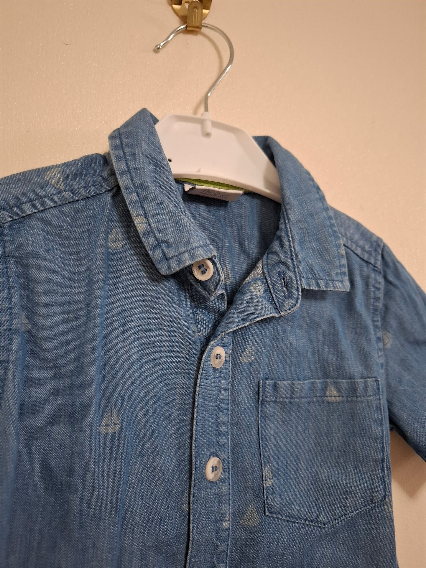 18-24m: Soft Denim Shirt