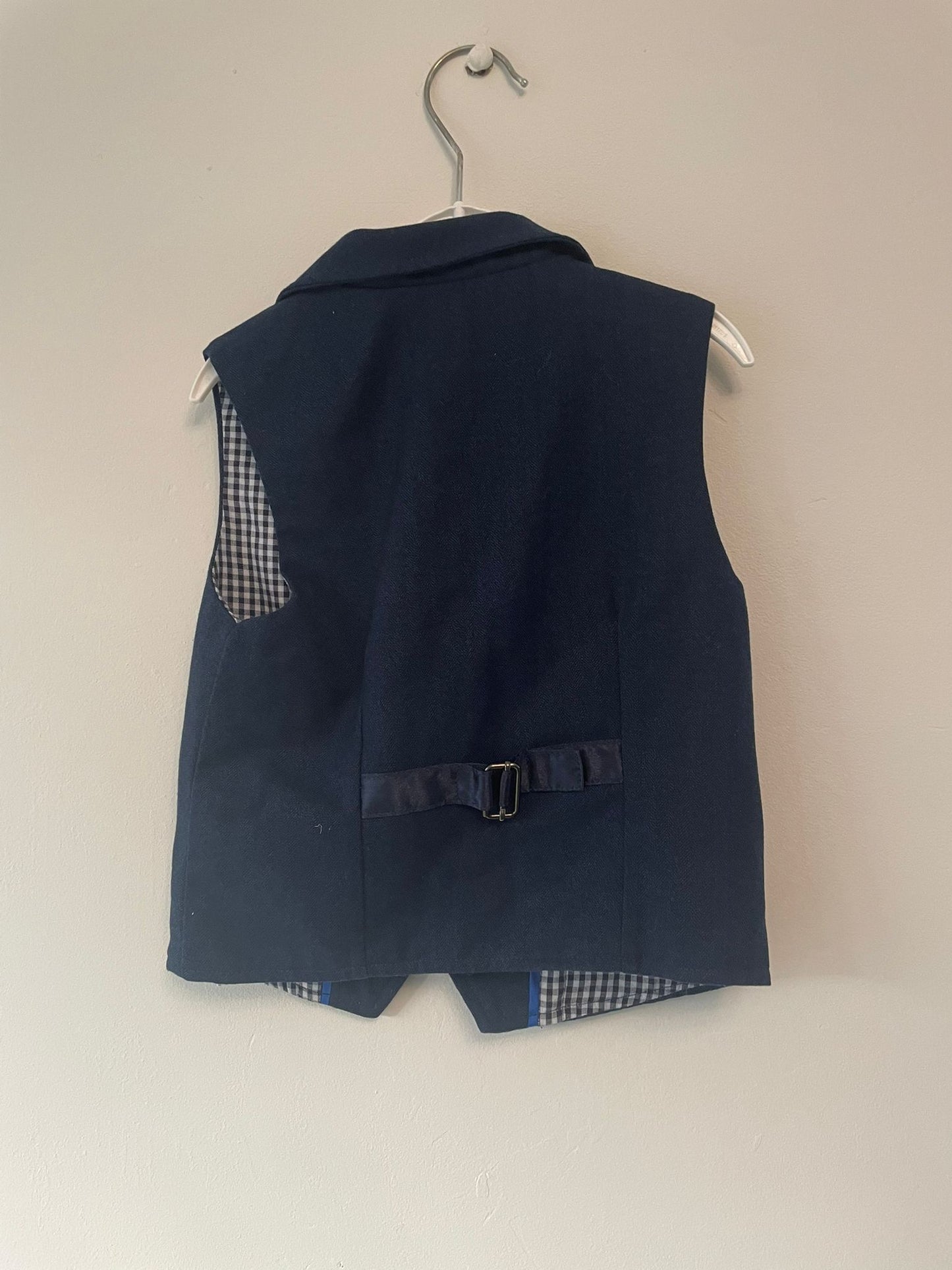 12-18m: Next Navy Waistcoat