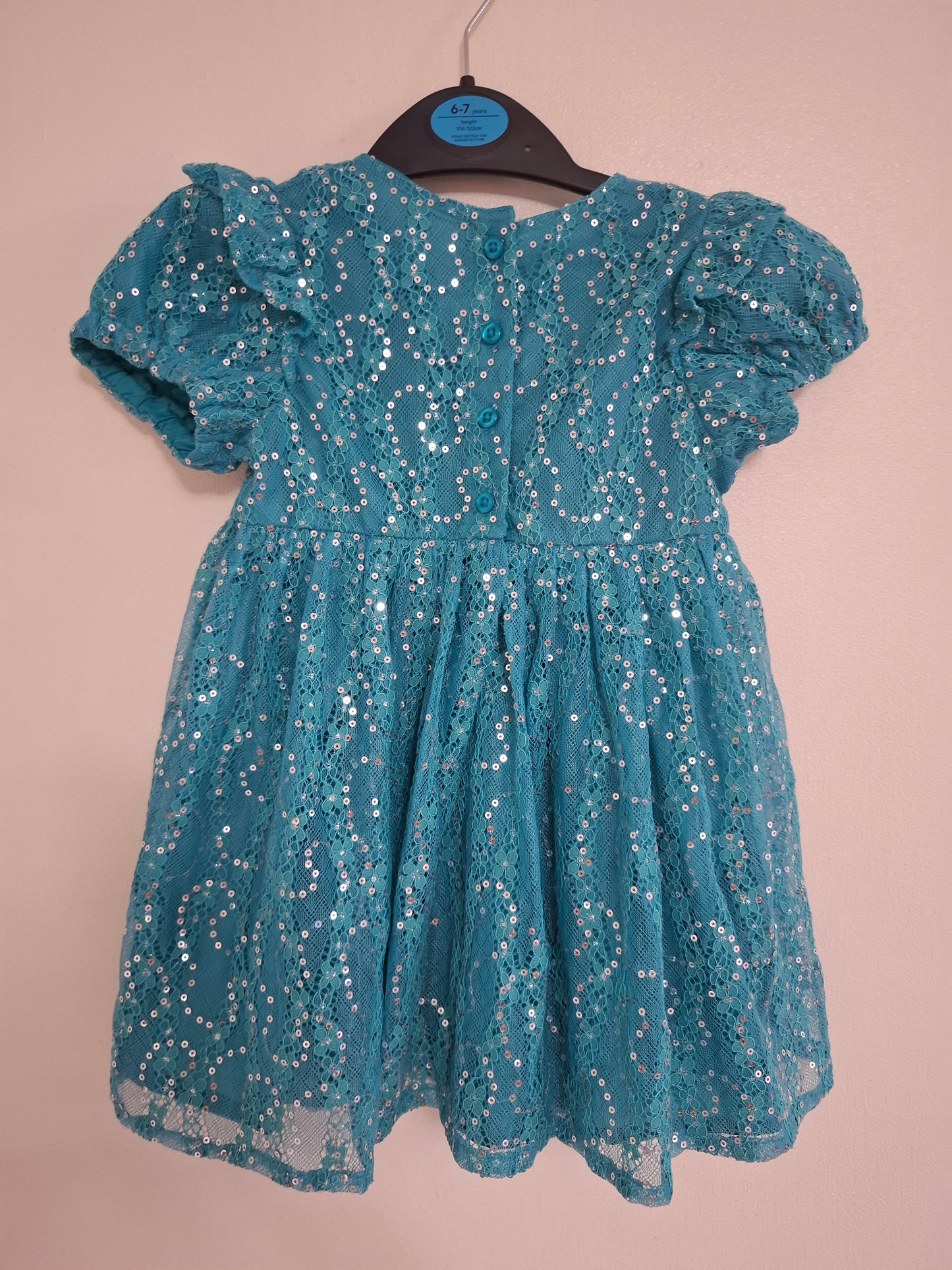 12-18m: Sparkly Lacey Party Dress