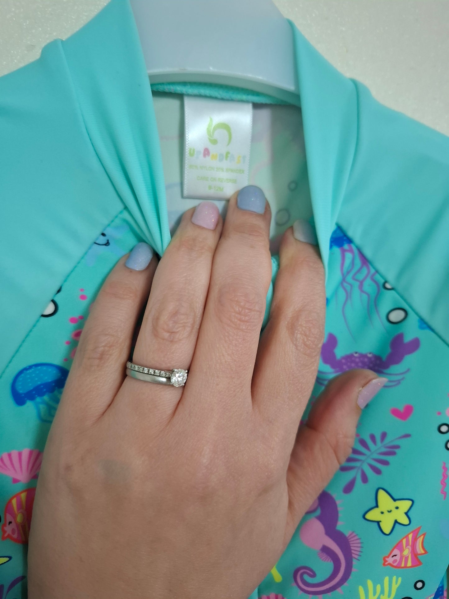 9-12m: Up and Away All-in-one Swimsuit