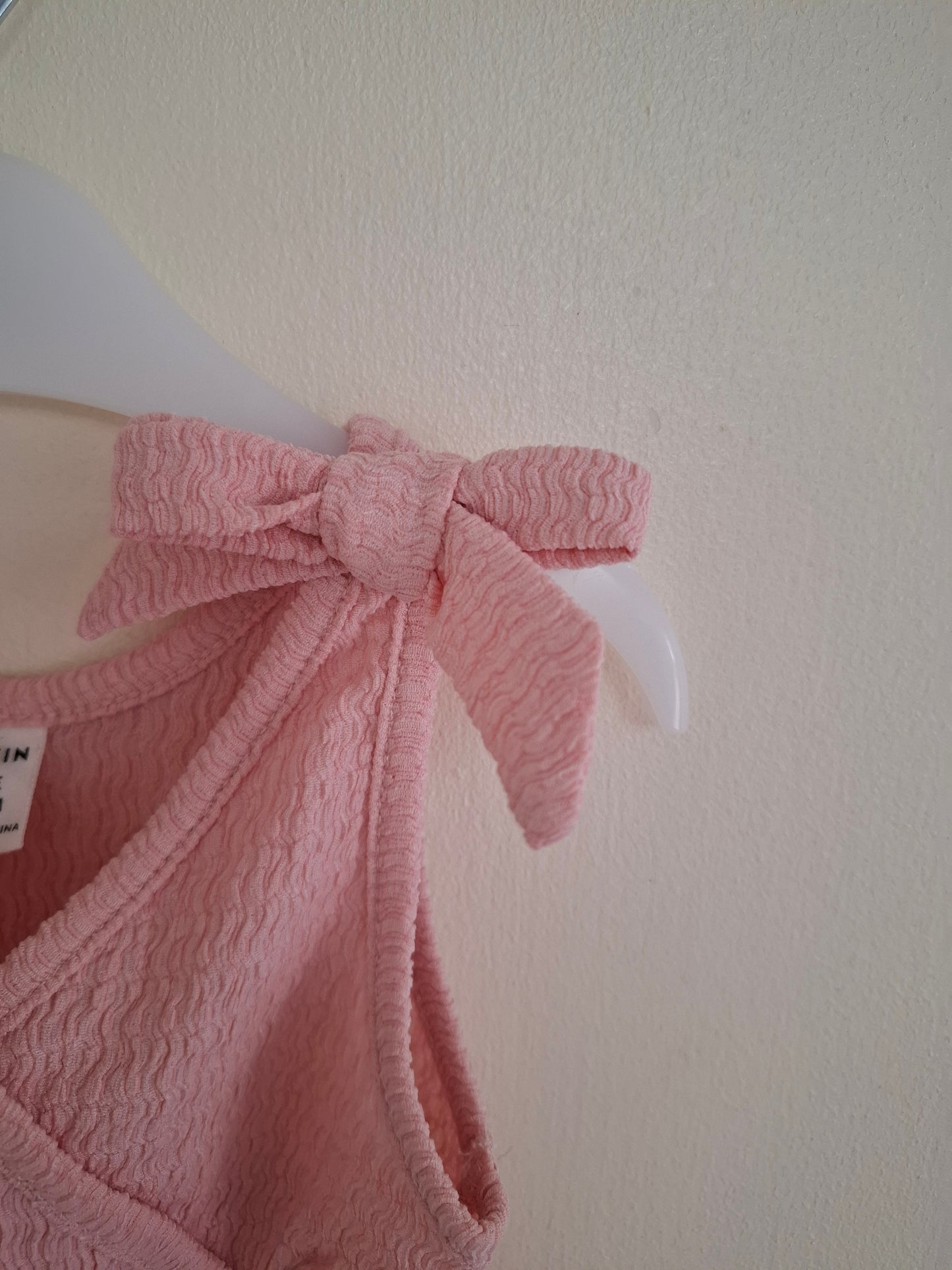 0-3m: Pink playsuit