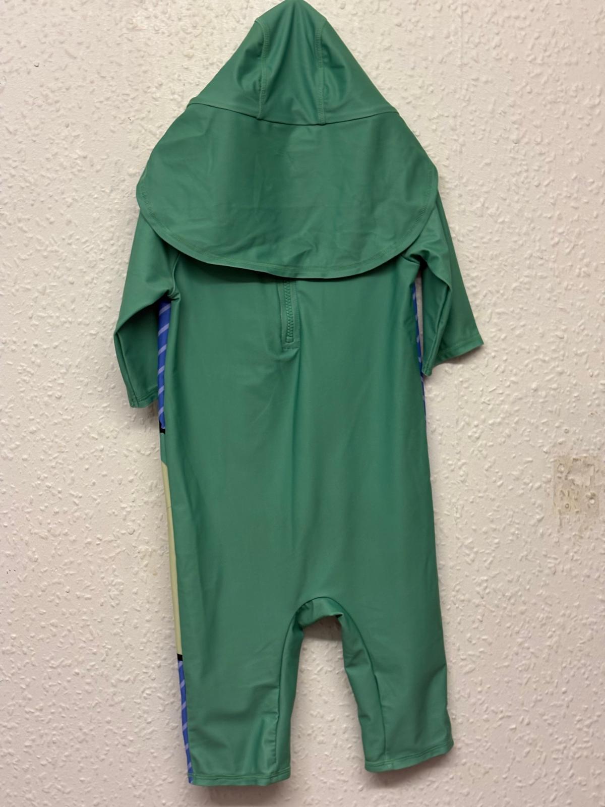 5-6y: Rex from Toy Story All-in-one Swimsuit with Matching Swimhat