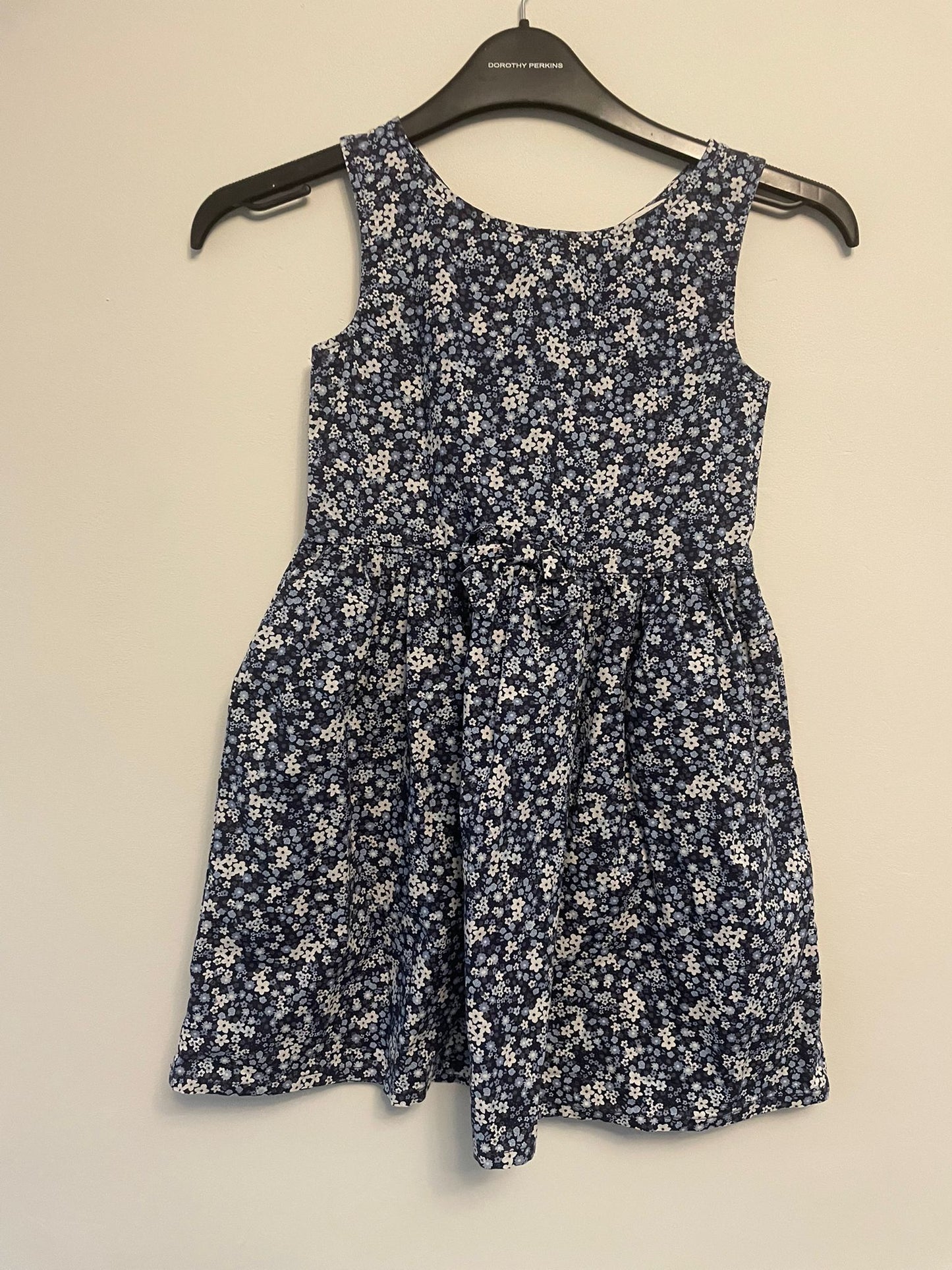 6-7y: Cotton Floral Dress