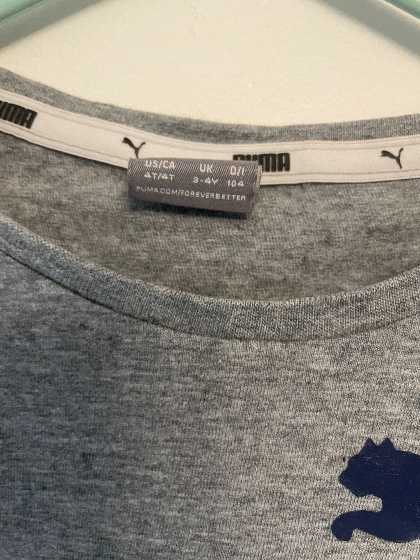 3-4y: Puma T-shirt