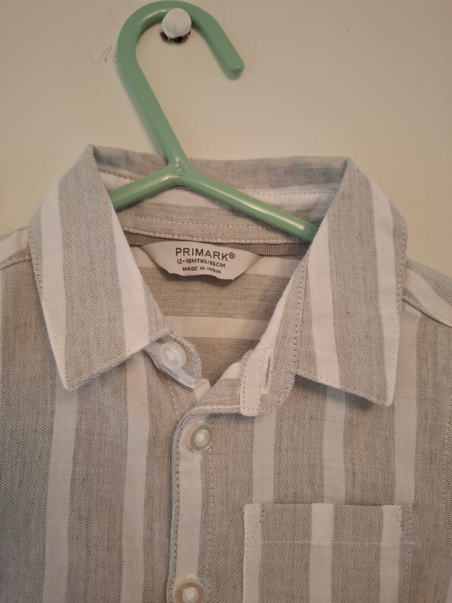 12-18m: Lightweight Cotton Shirt