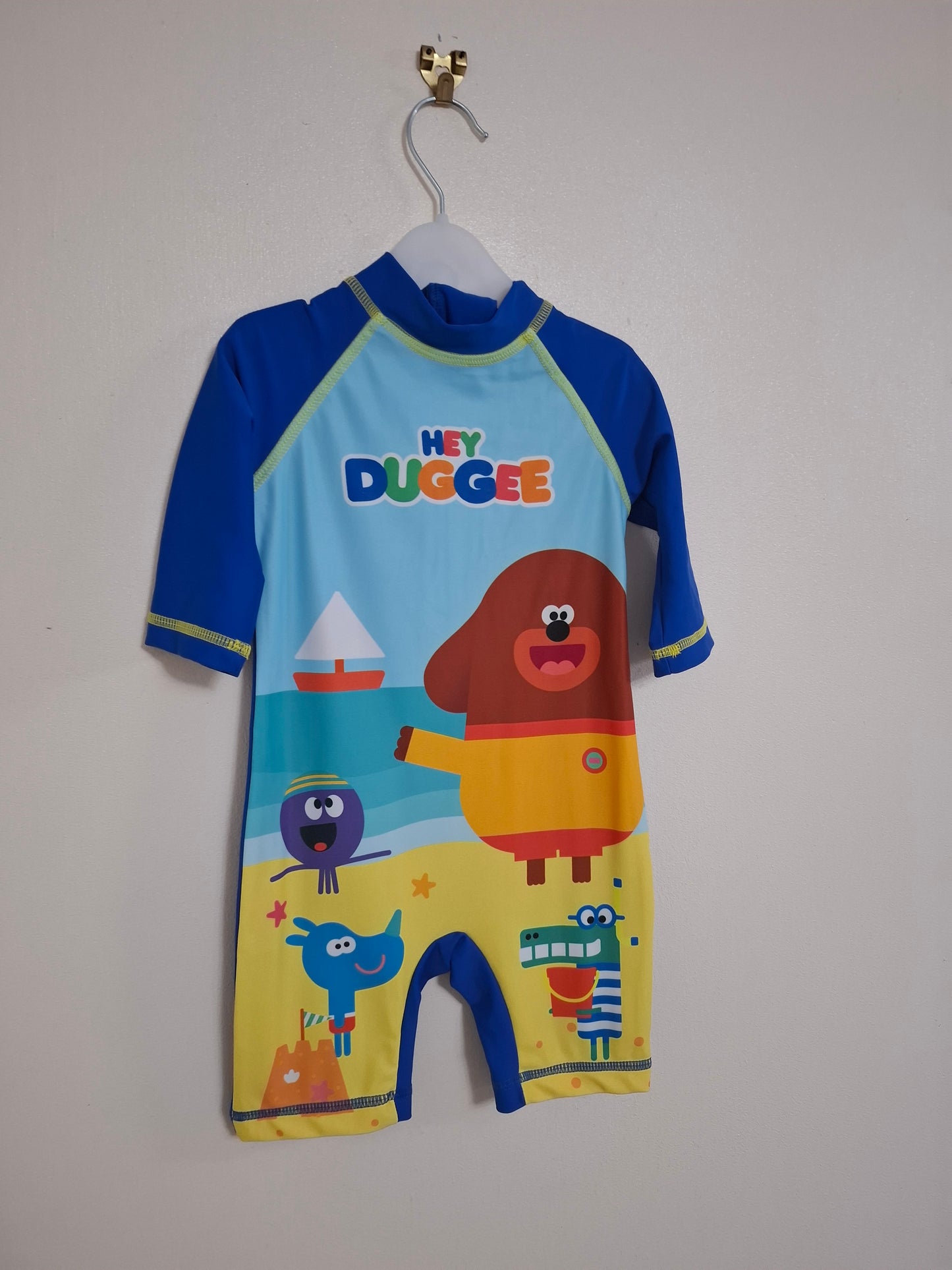 9-12m: Hey Duggee All-in-one Swimsuit