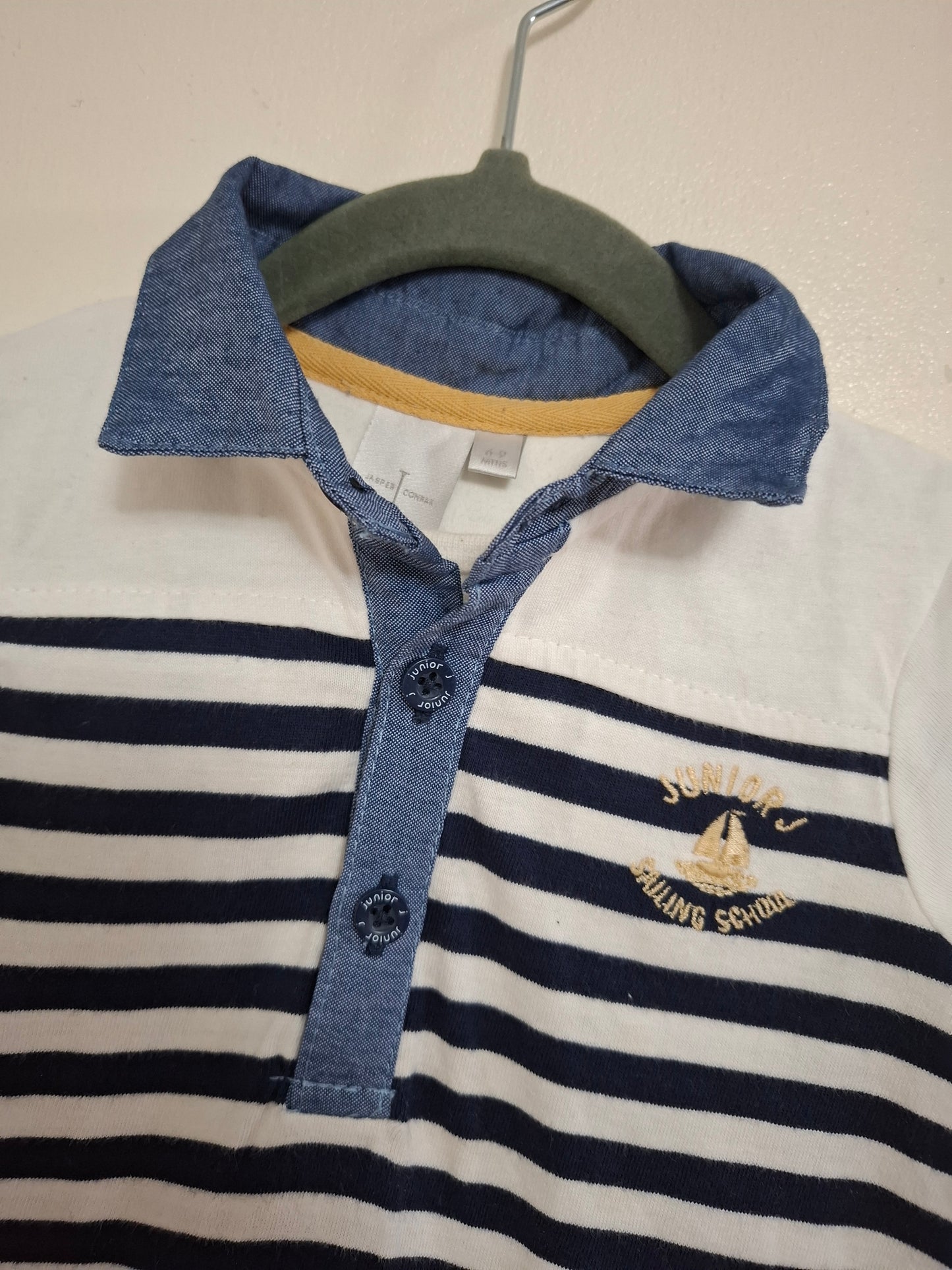 6-9m: Junior J Layered T-shirt